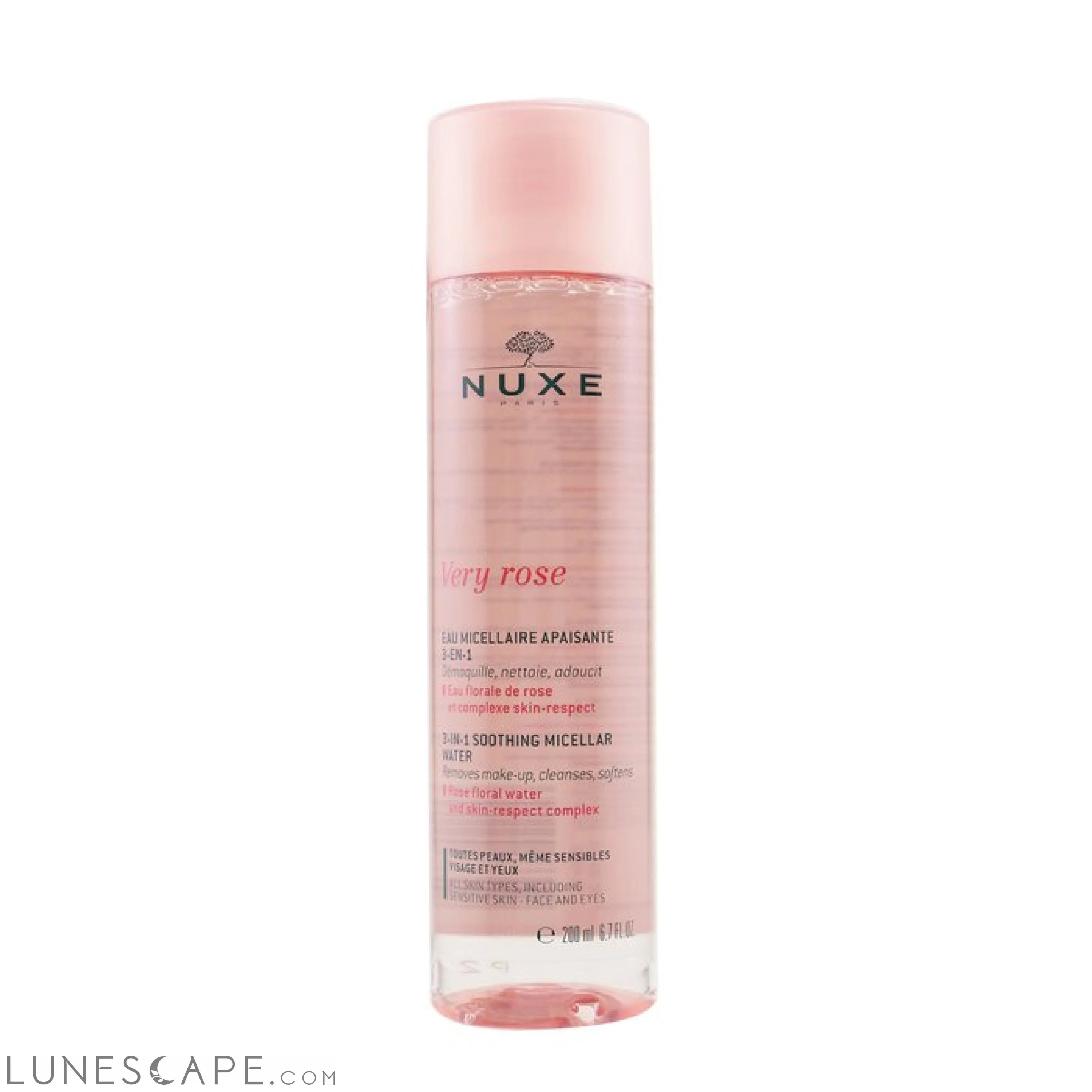 NUXE - Very Rose 3-In-1 Soothing Micellar Water LUNESCAPE