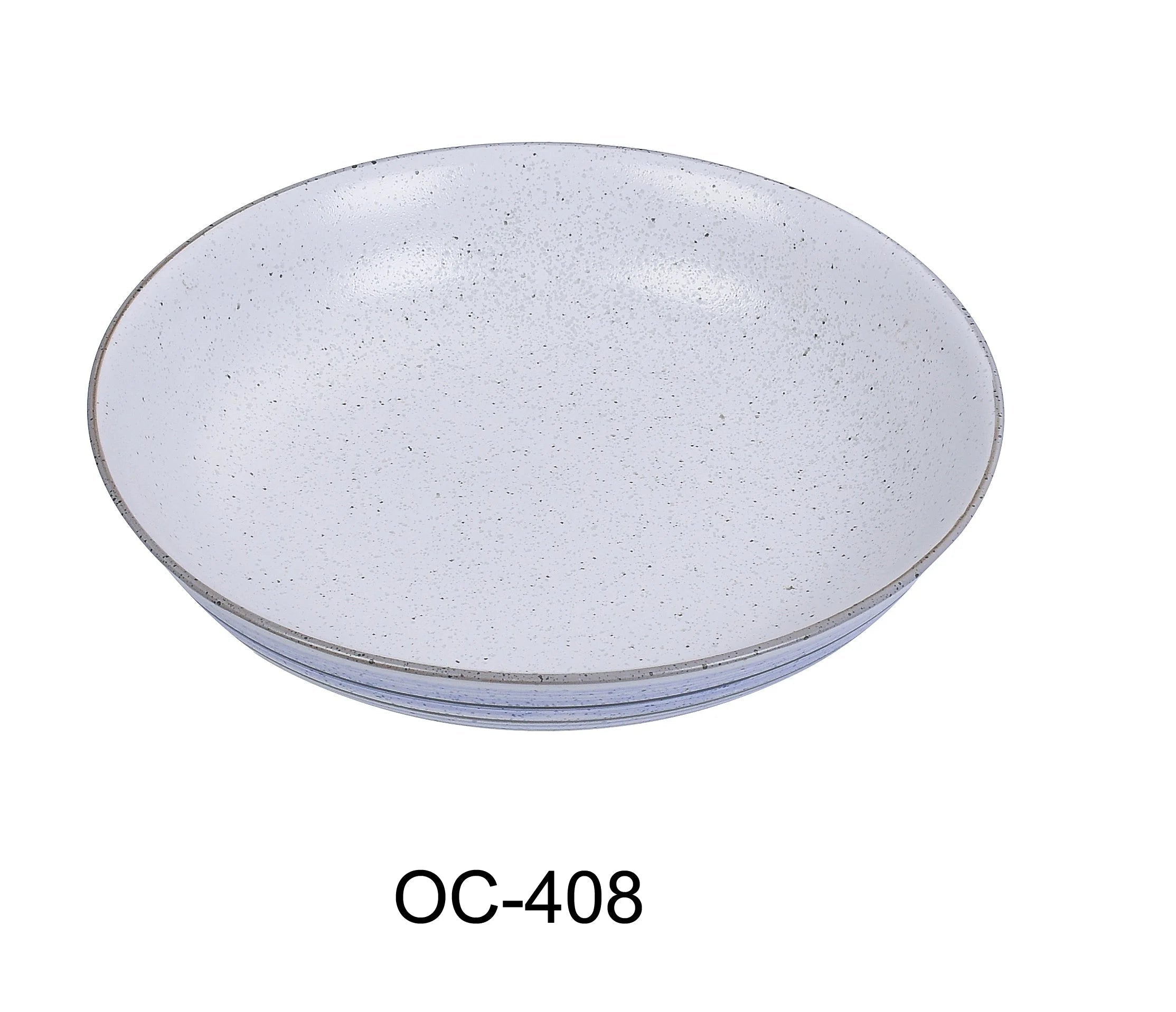 Ocean 8" X 1 1/2" DEEP SALAD PLATE 14 OZ LUNESCAPE