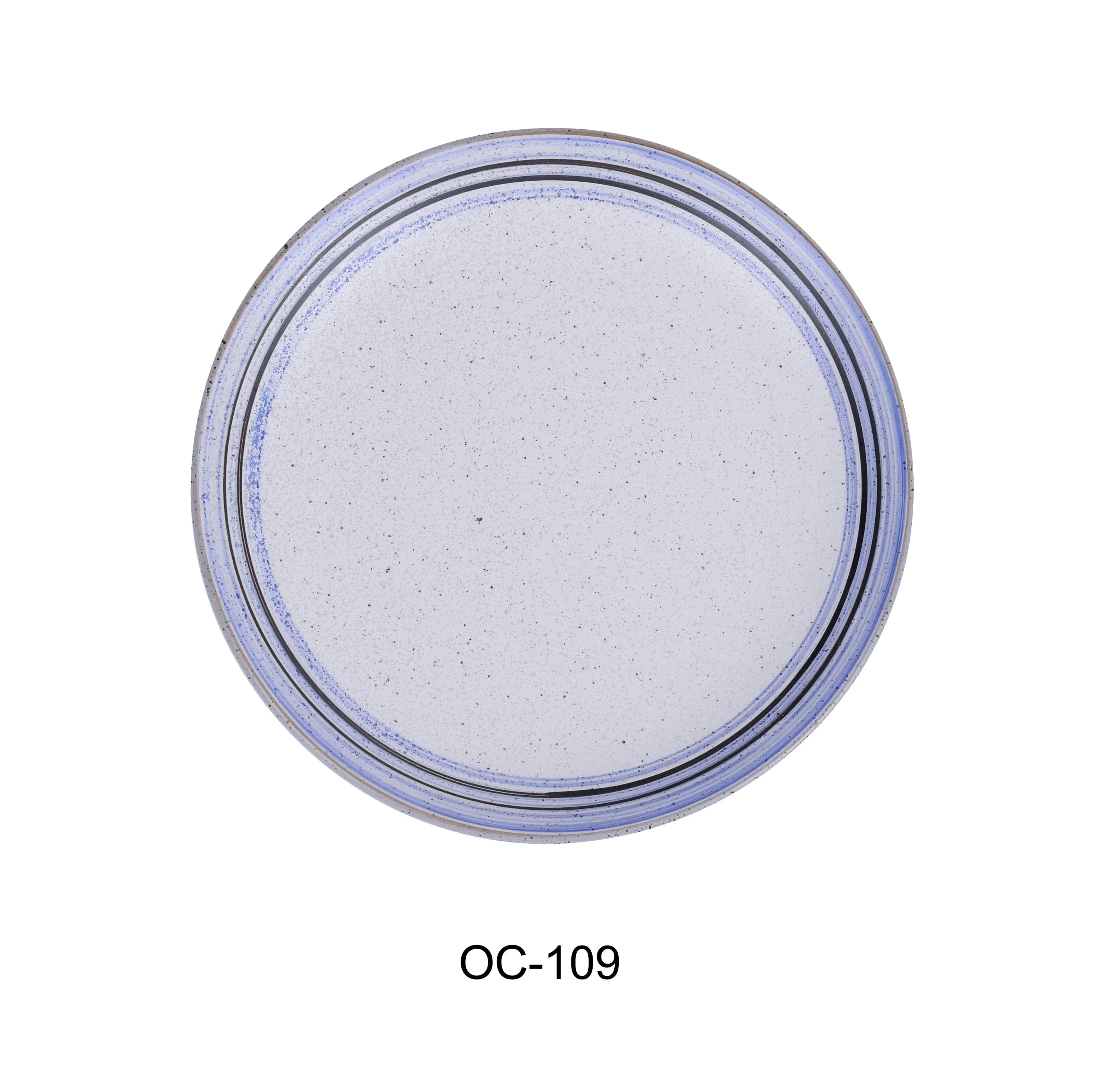 Ocean 9" X 7/8" COUPE PLATE LUNESCAPE