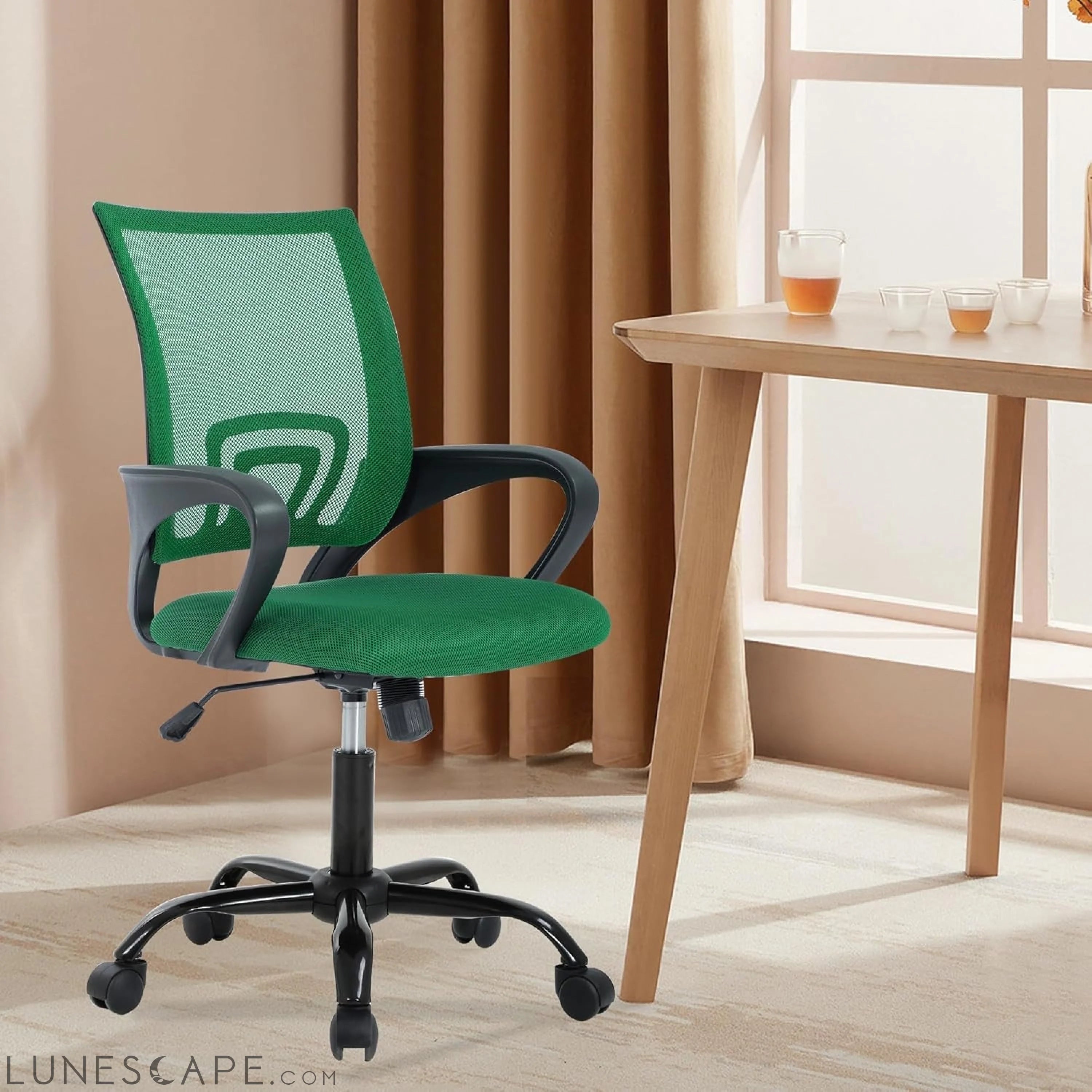 Office Chair Computer Chair Ergonomic Cheap Desk Chair Adjustable LUNESCAPE