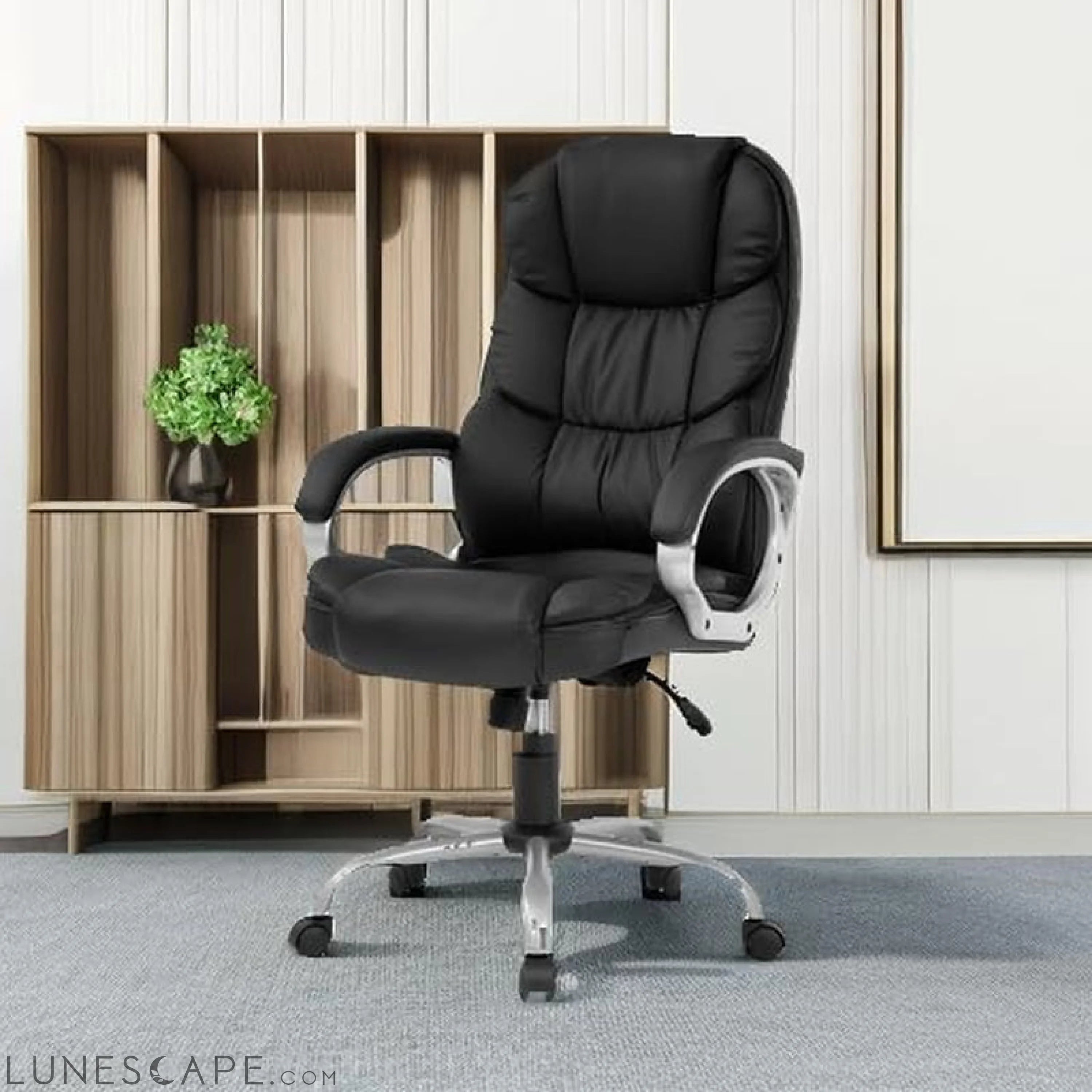 Office Chair Computer High Back Adjustable Ergonomic Desk Chair LUNESCAPE