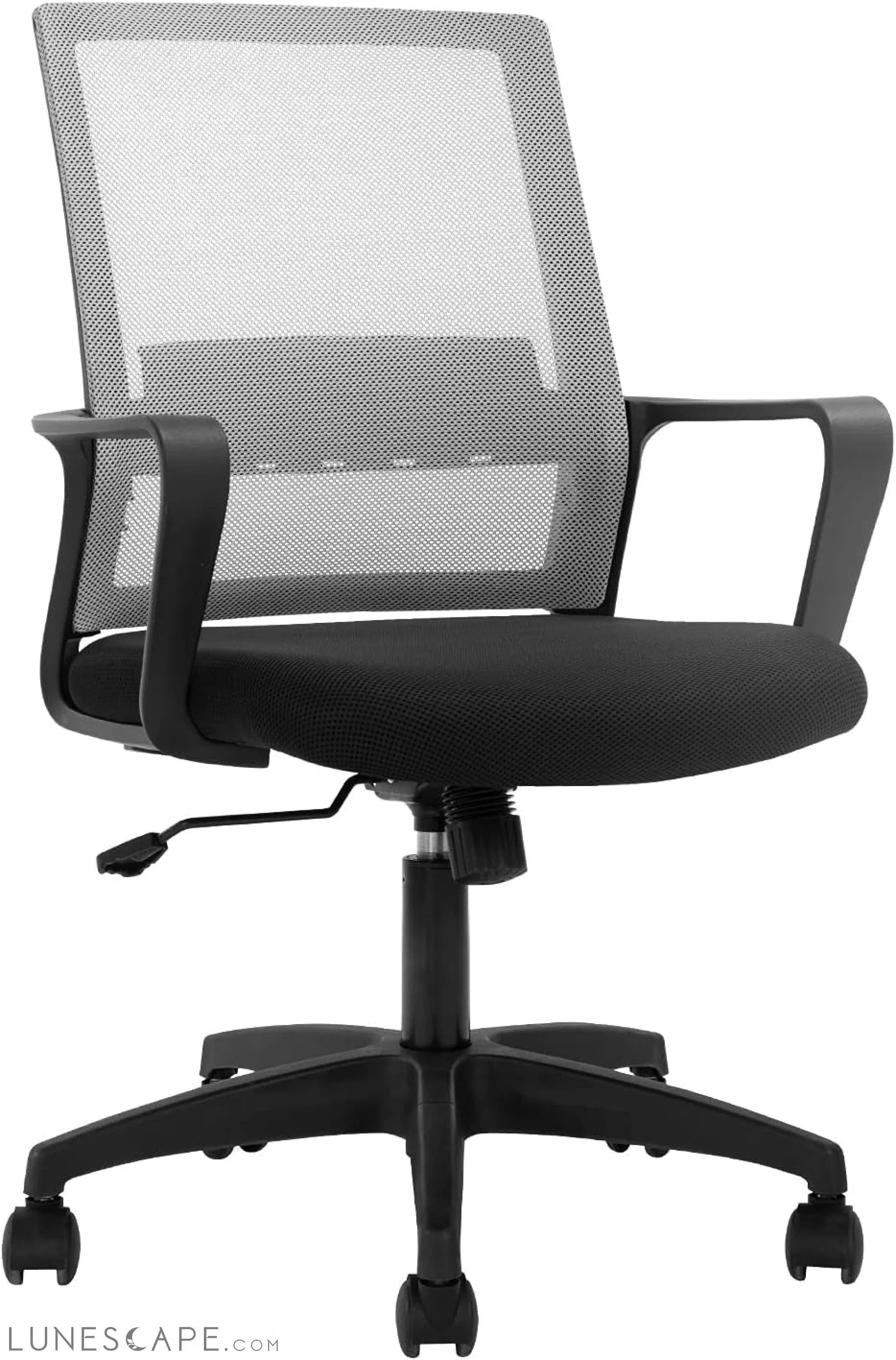 Office Chair Ergonomic Desk Task Chair Mesh Computer Chair Mid-Back LUNESCAPE