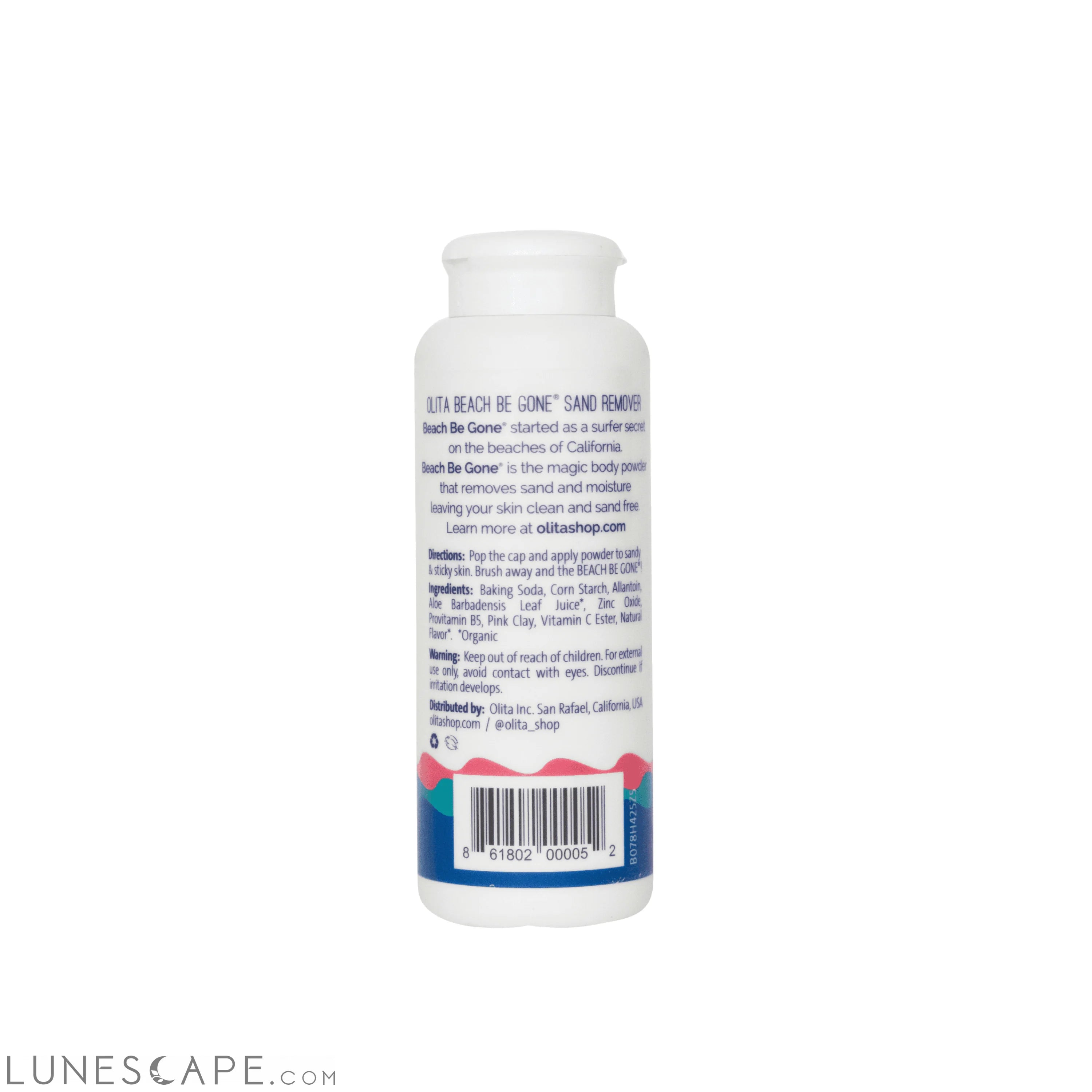 OLITA Beach Be Gone Bubble Gum Kids Sand Remover LUNESCAPE