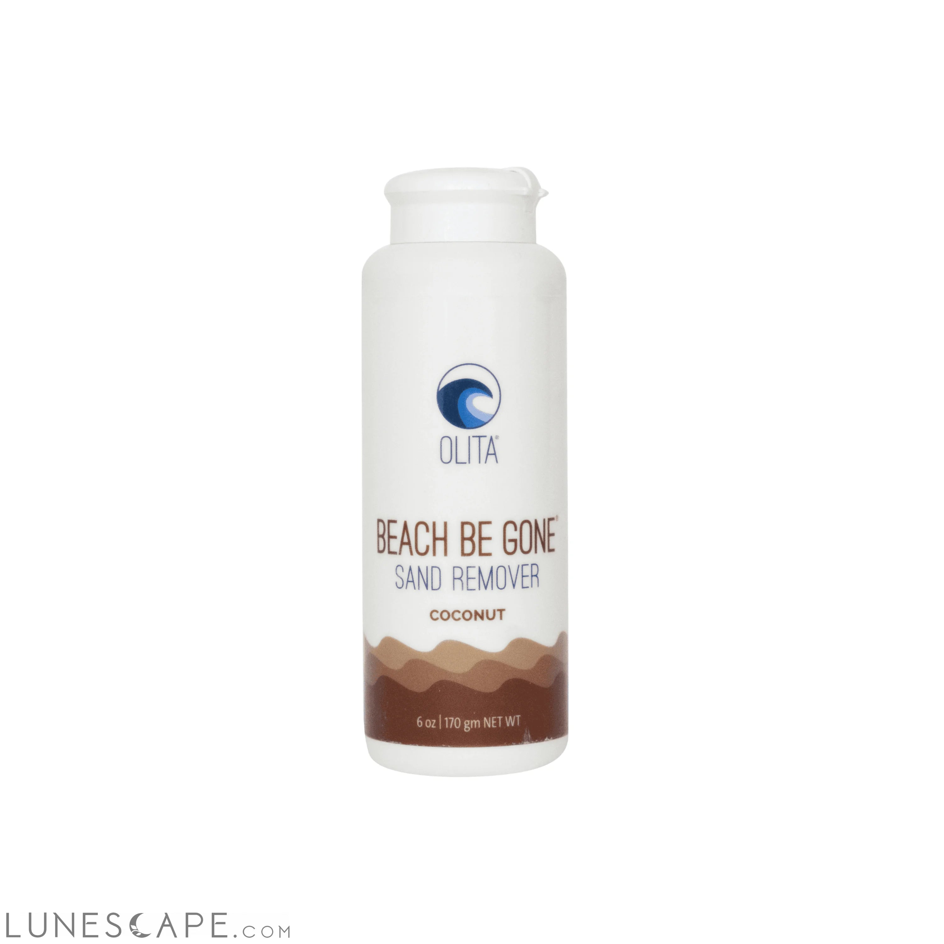 OLITA Beach Be Gone Coconut Sand Remover LUNESCAPE