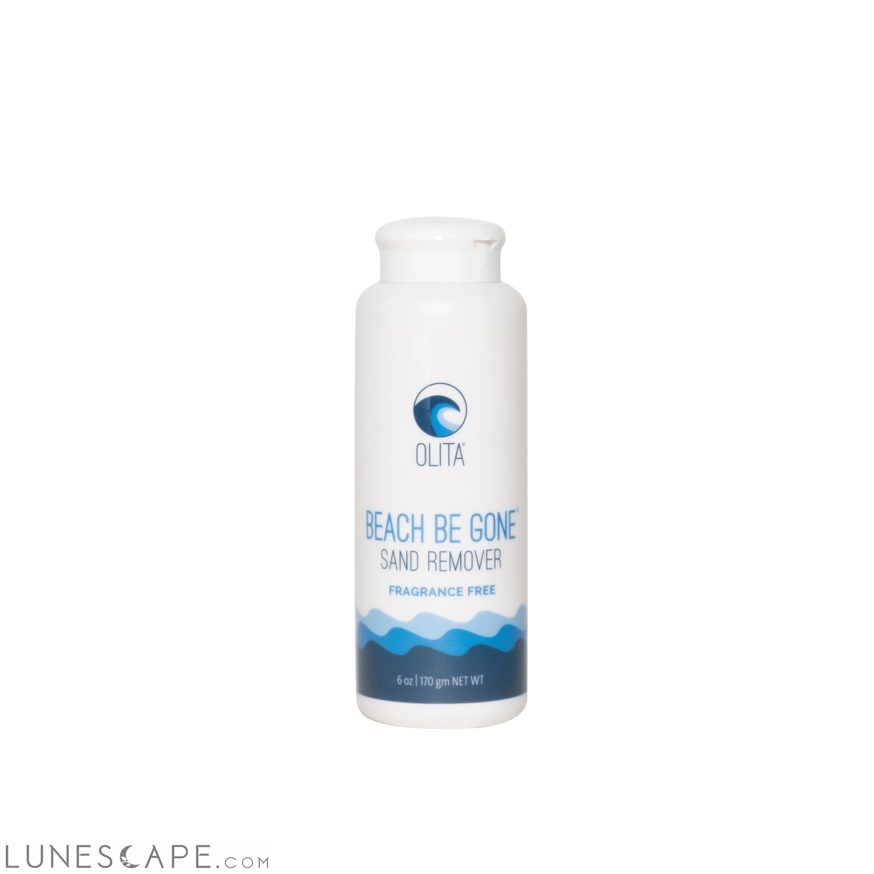 OLITA Beach Be Gone Fragrance Free Sand Remover LUNESCAPE