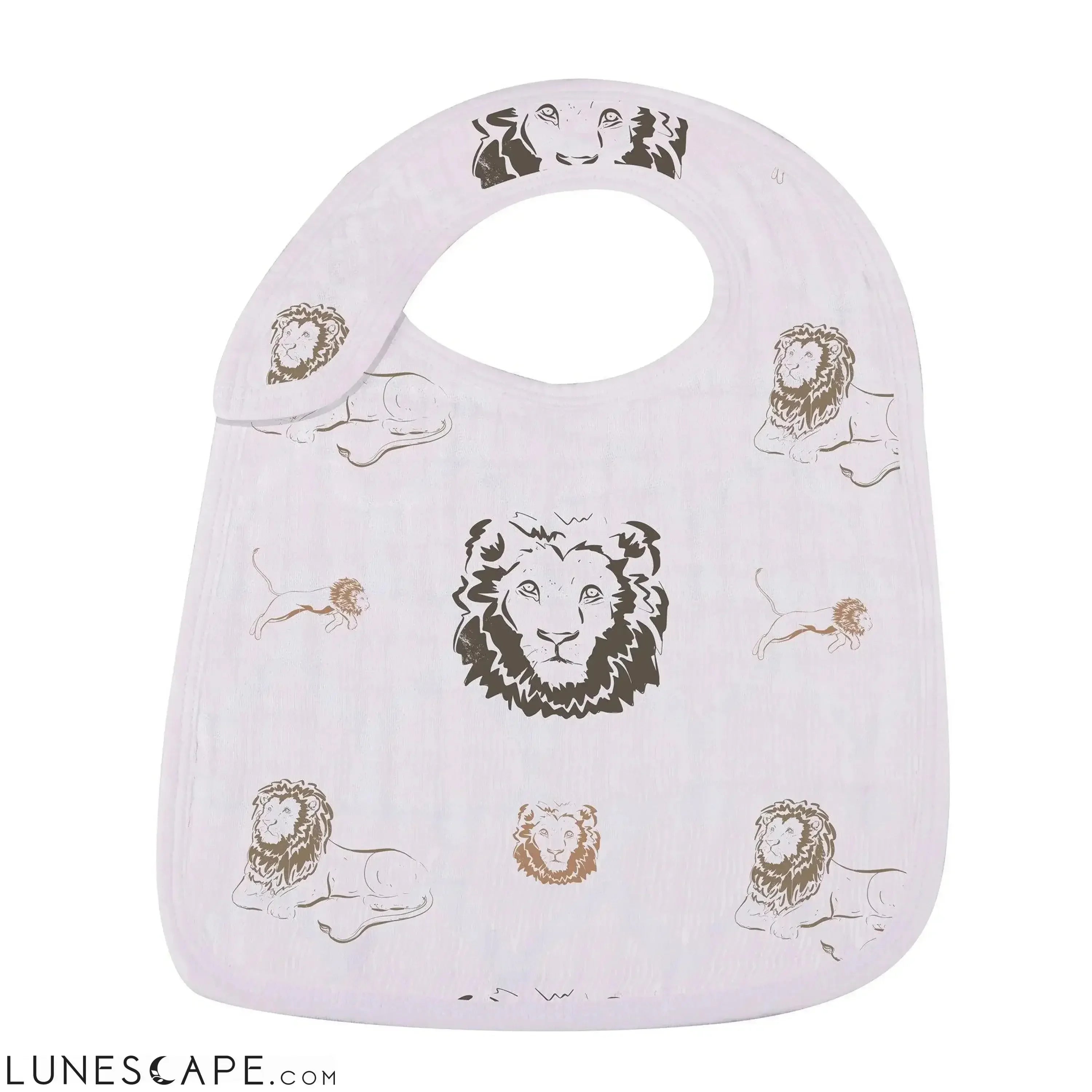 On The Savannah Snap Bibs - Set of 3 LUNESCAPE