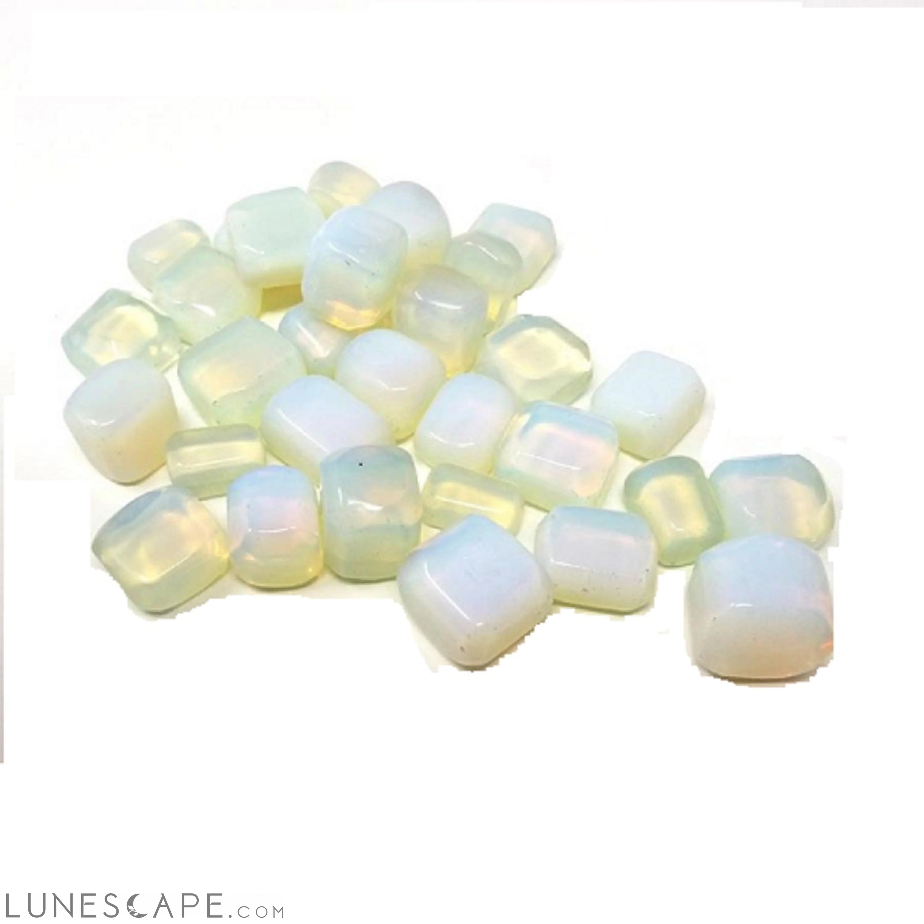Opalite Tumbled Stone 1 Lb LUNESCAPE