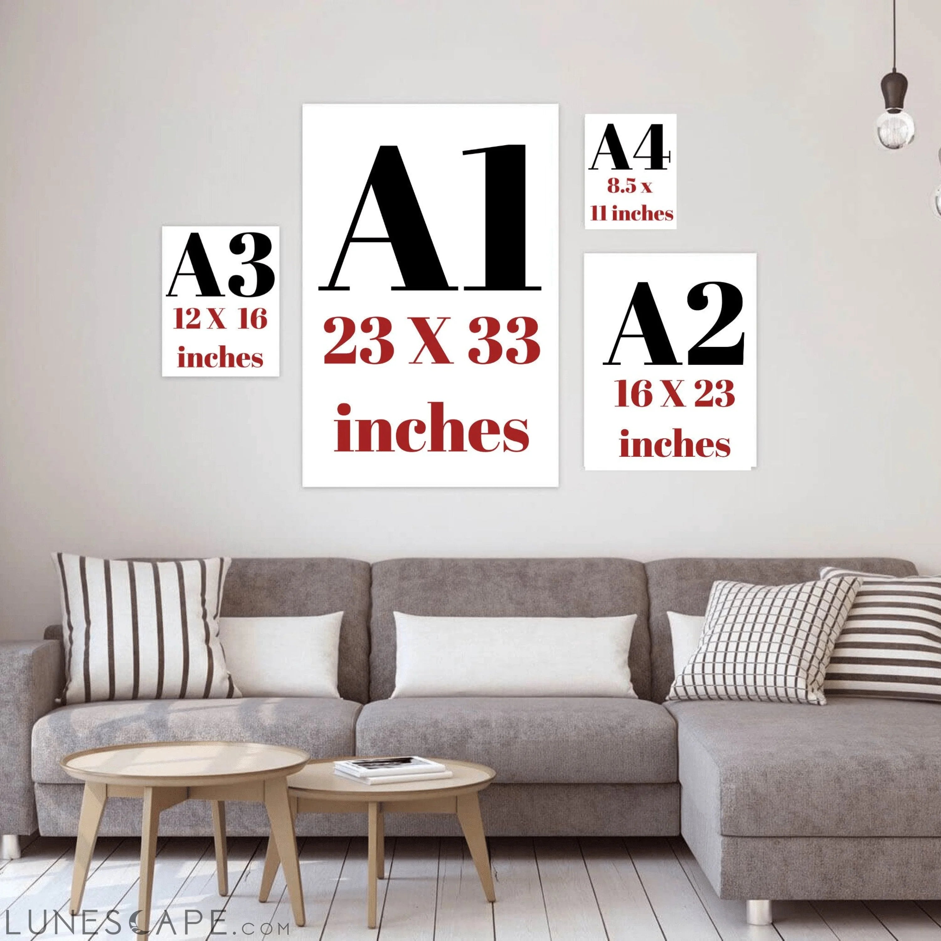 Open 24 Hrs Wall Poster - Multiple Sizes LUNESCAPE