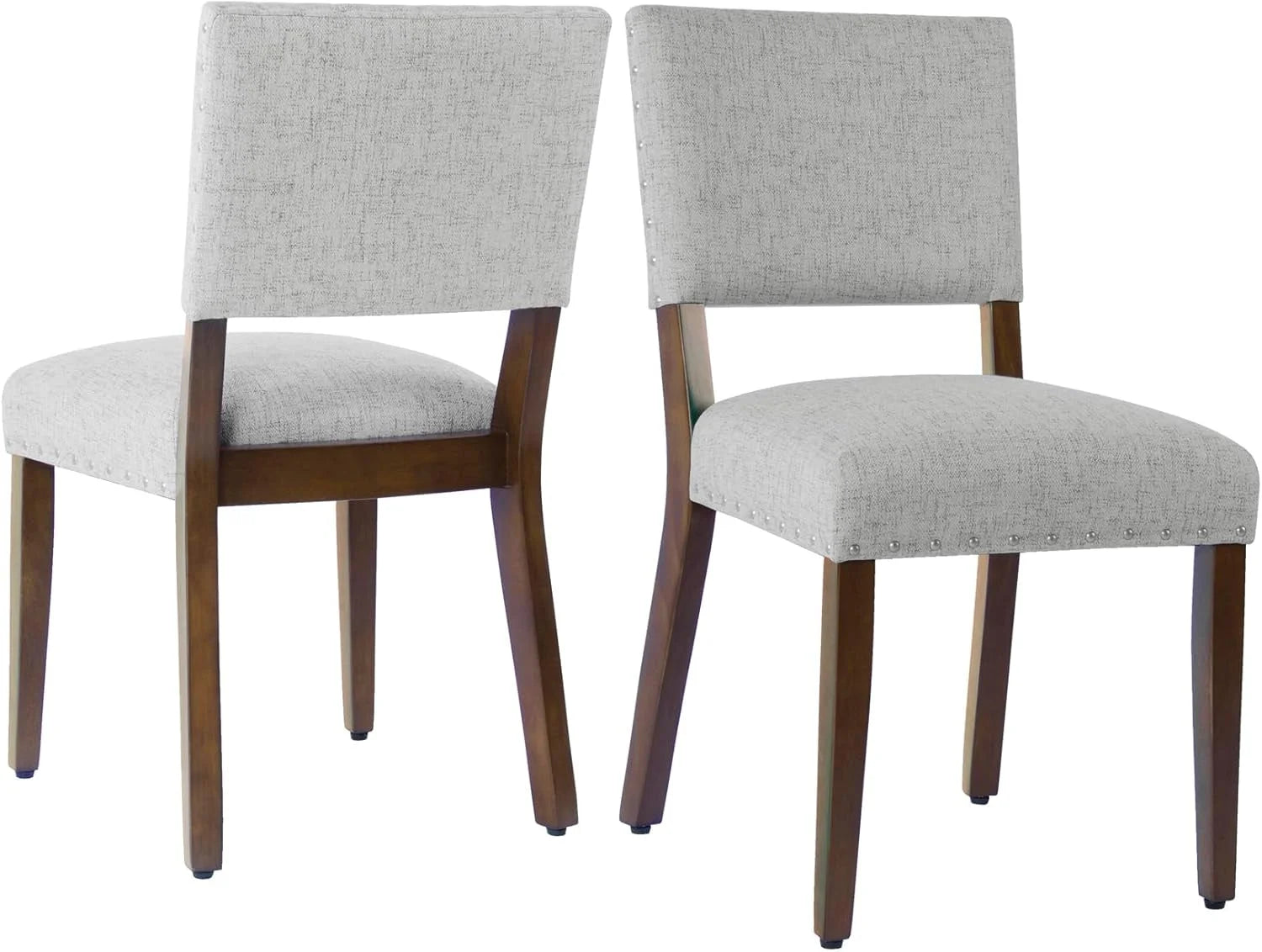 Open Back Dining Chair | Upholstered Dining Chairs | Dining Chairs Set LUNESCAPE