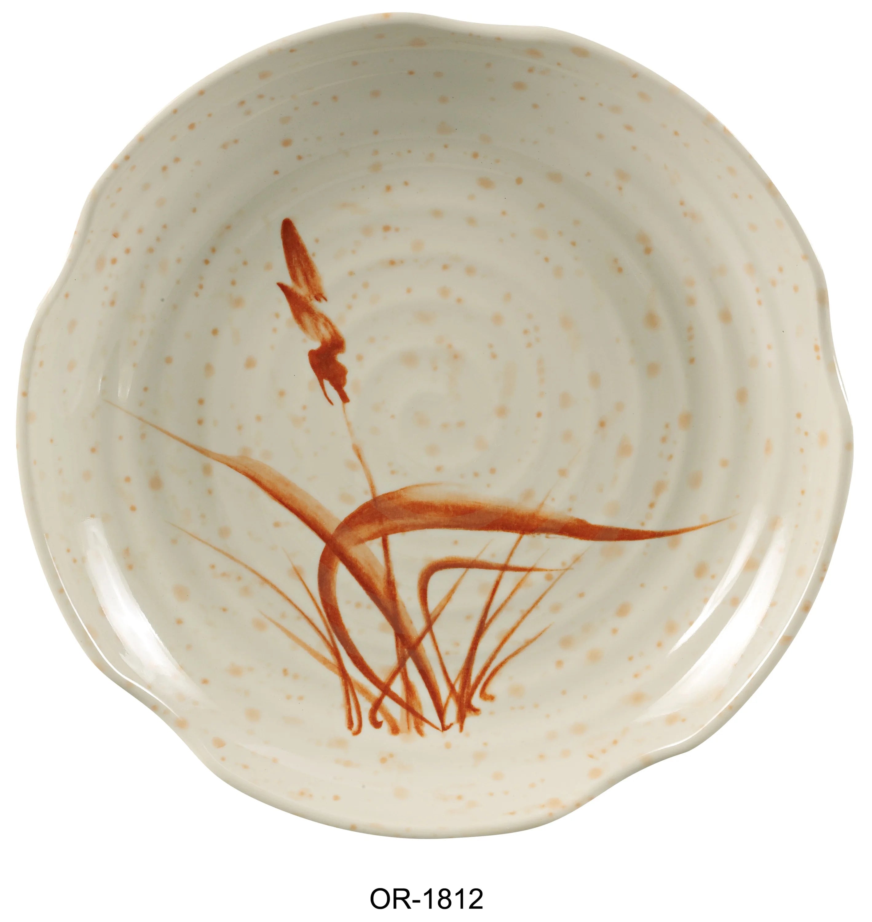 Orchis Lotus Shape Dinner Plate LUNESCAPE