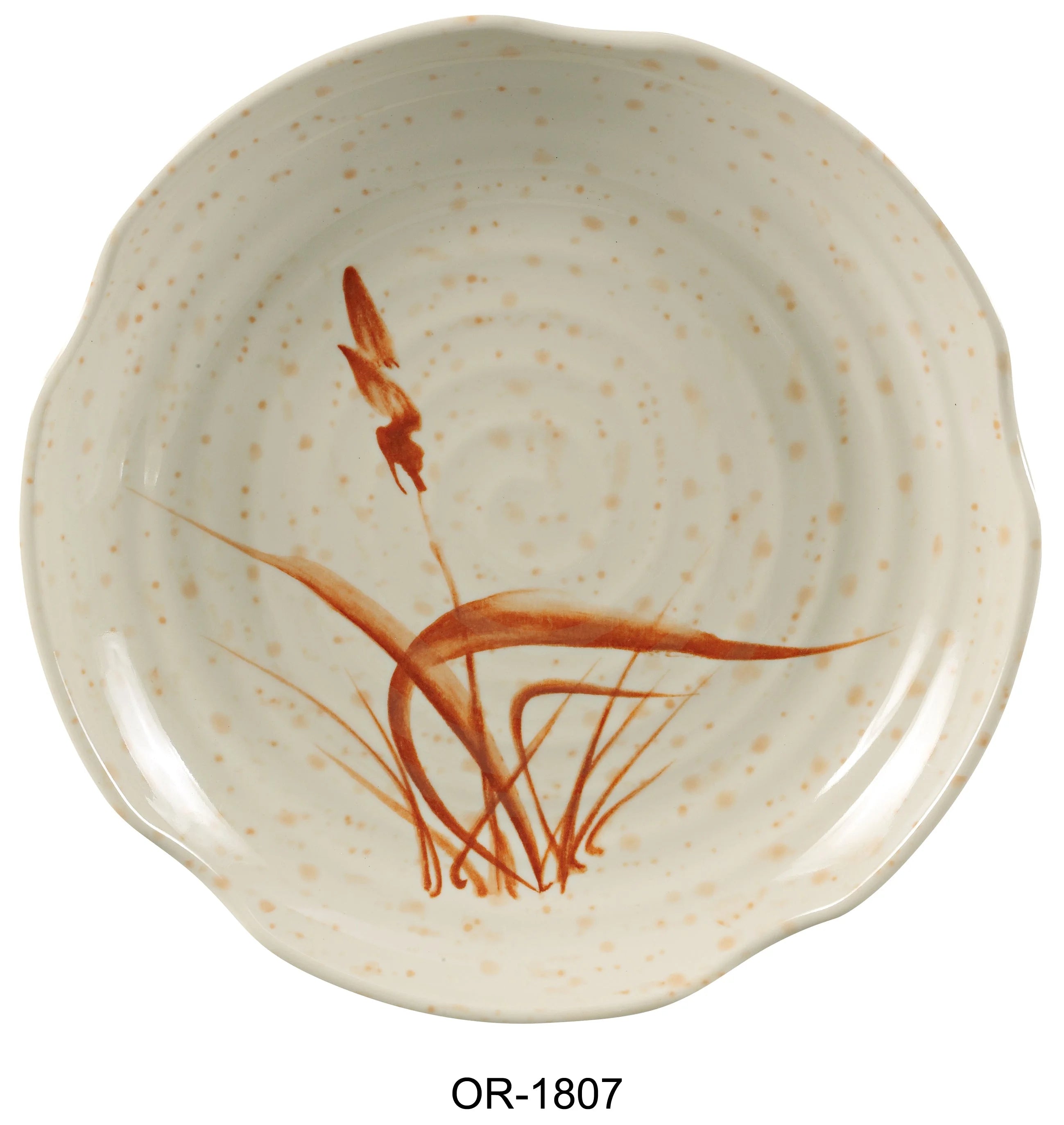 Orchis Lotus Shape Salad Plate LUNESCAPE