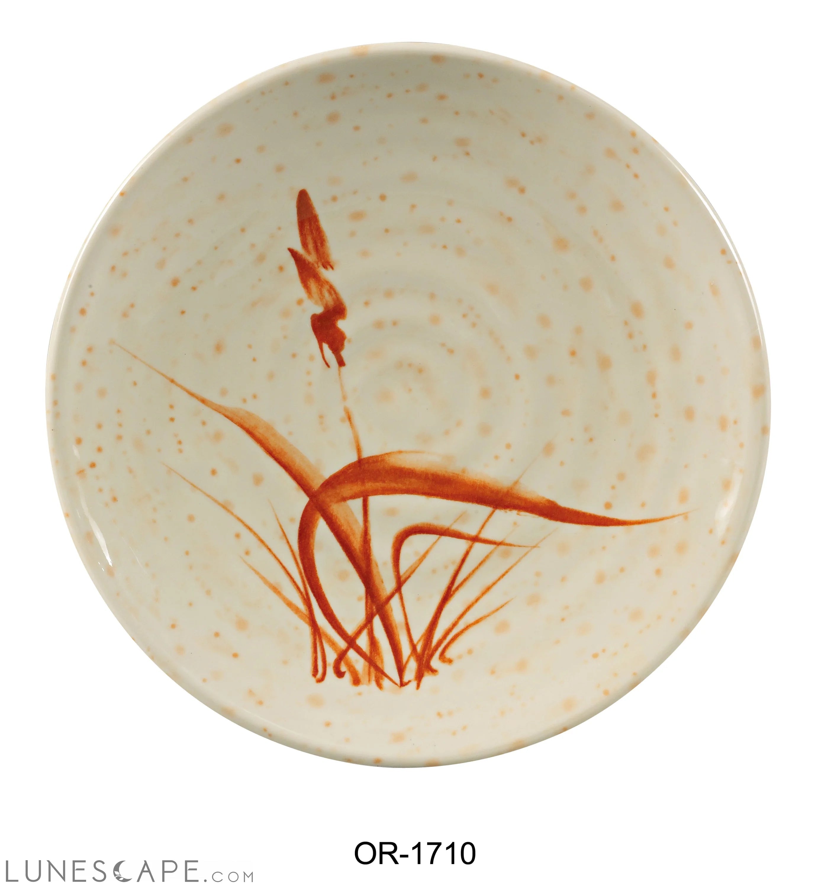 Orchis Round Dinner Plate LUNESCAPE