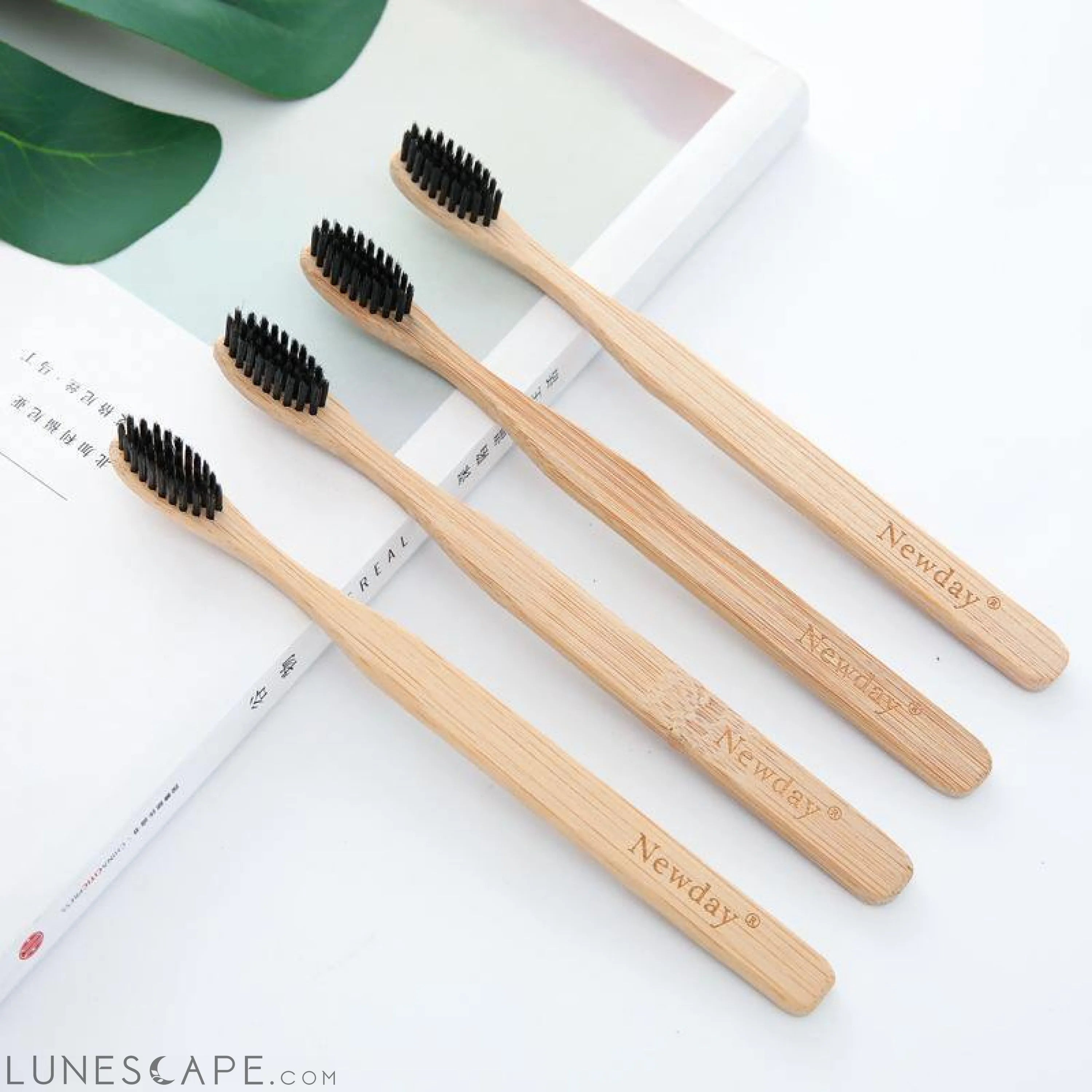 Organic Bamboo Toothbrush LUNESCAPE