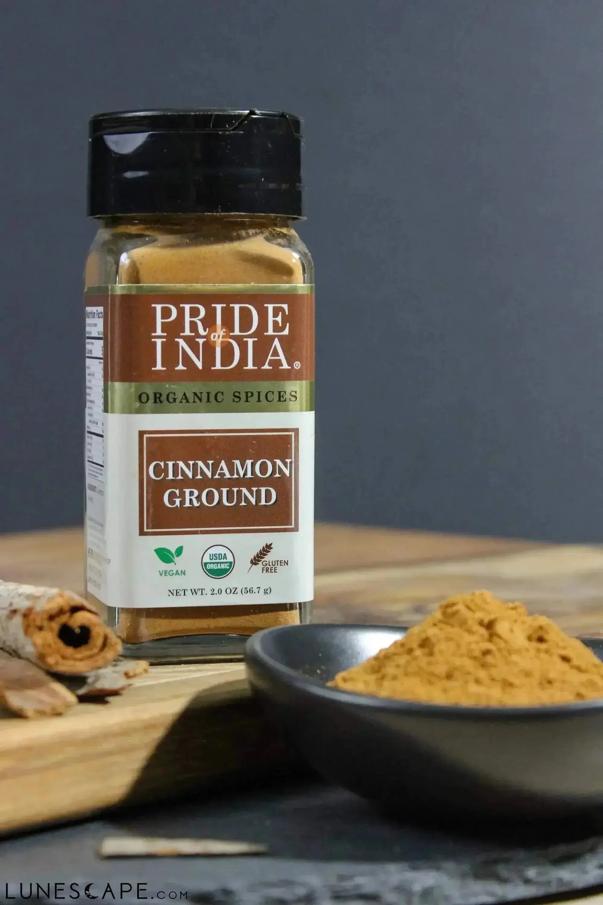 Organic Cinnamon (Indian) Ground LUNESCAPE