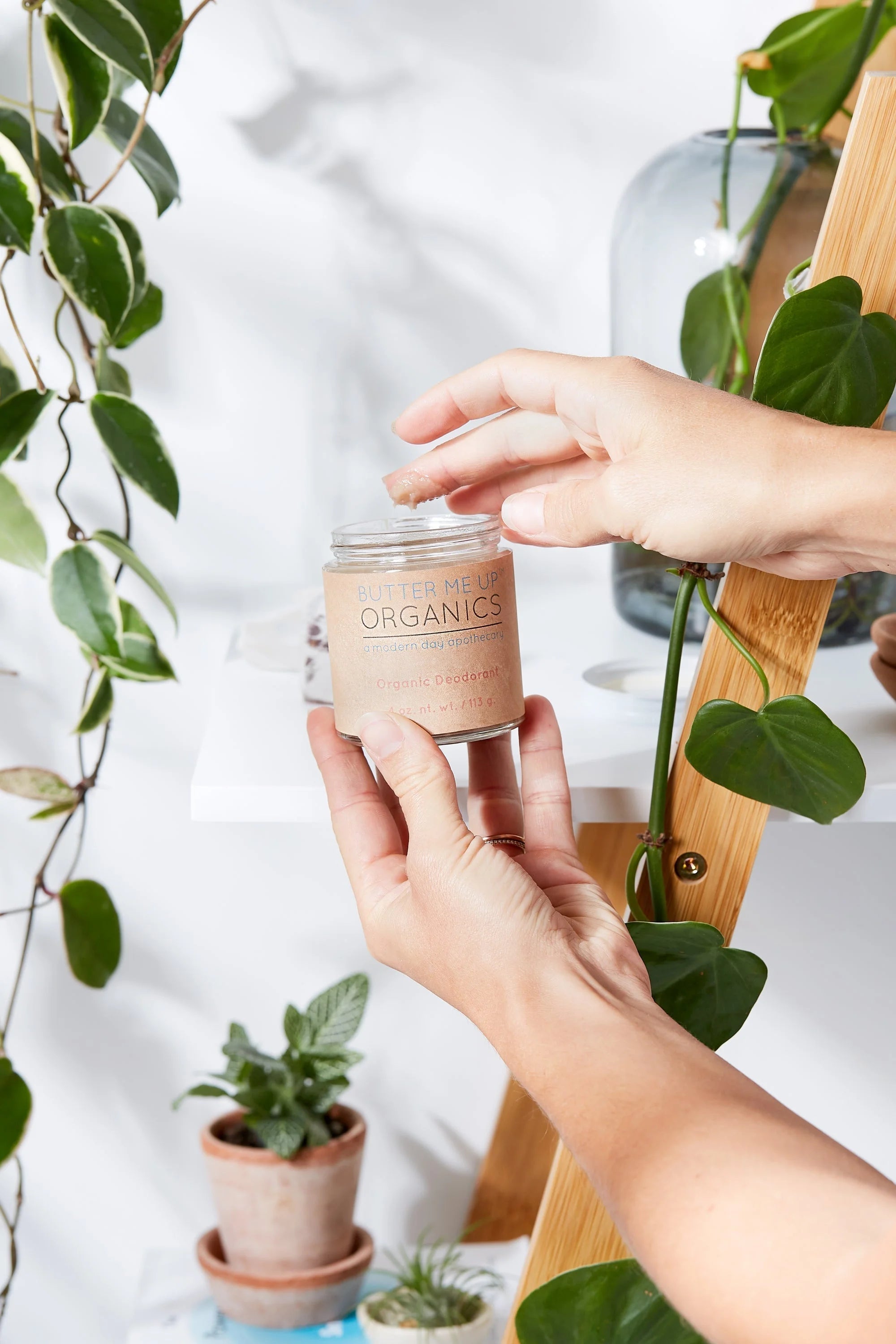 Organic Deodorant / Sensitive 1/2 & 1/2 Deodorant / Organic Deodorant LUNESCAPE