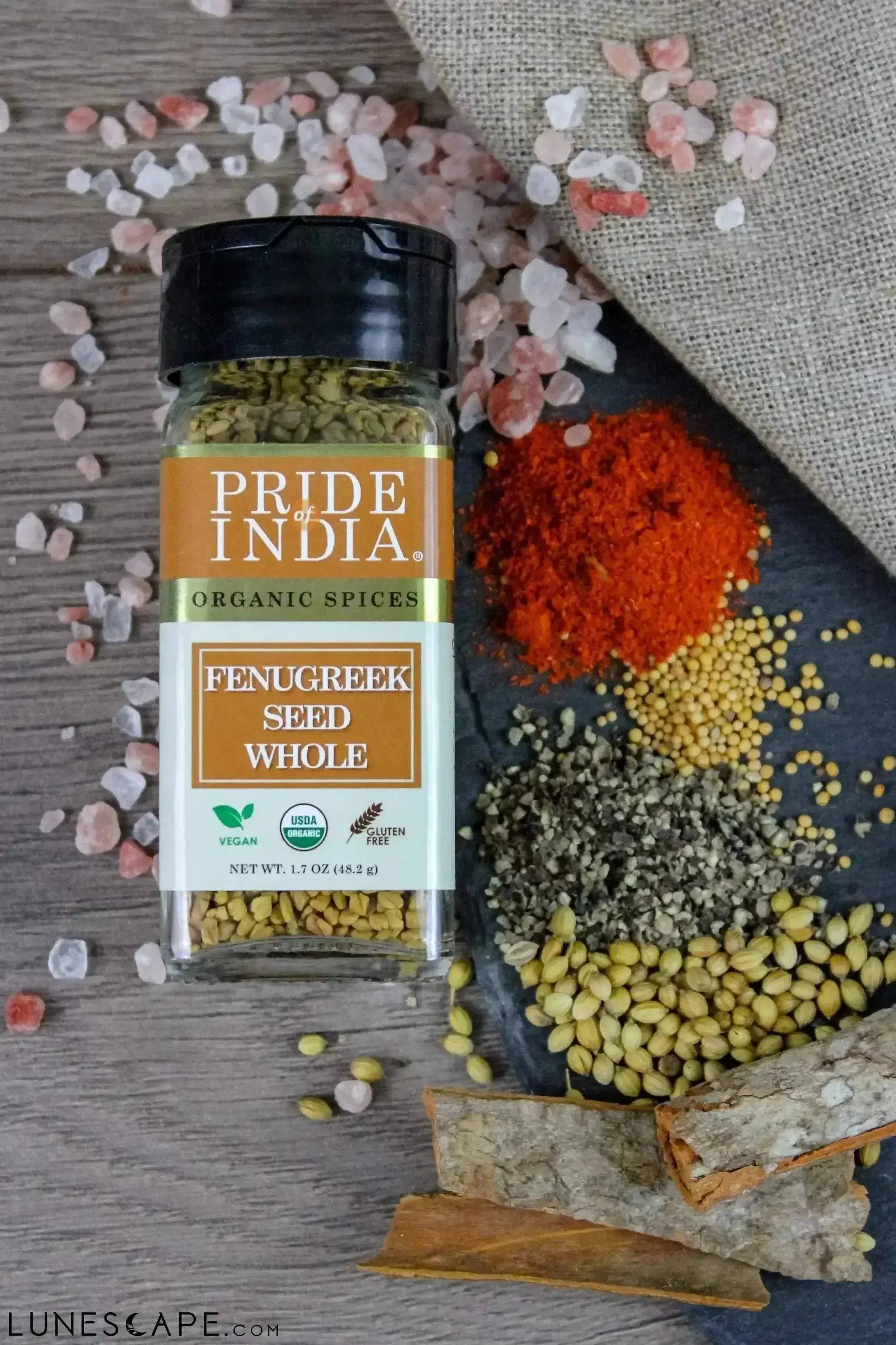 Organic Fenugreek Seed Whole LUNESCAPE