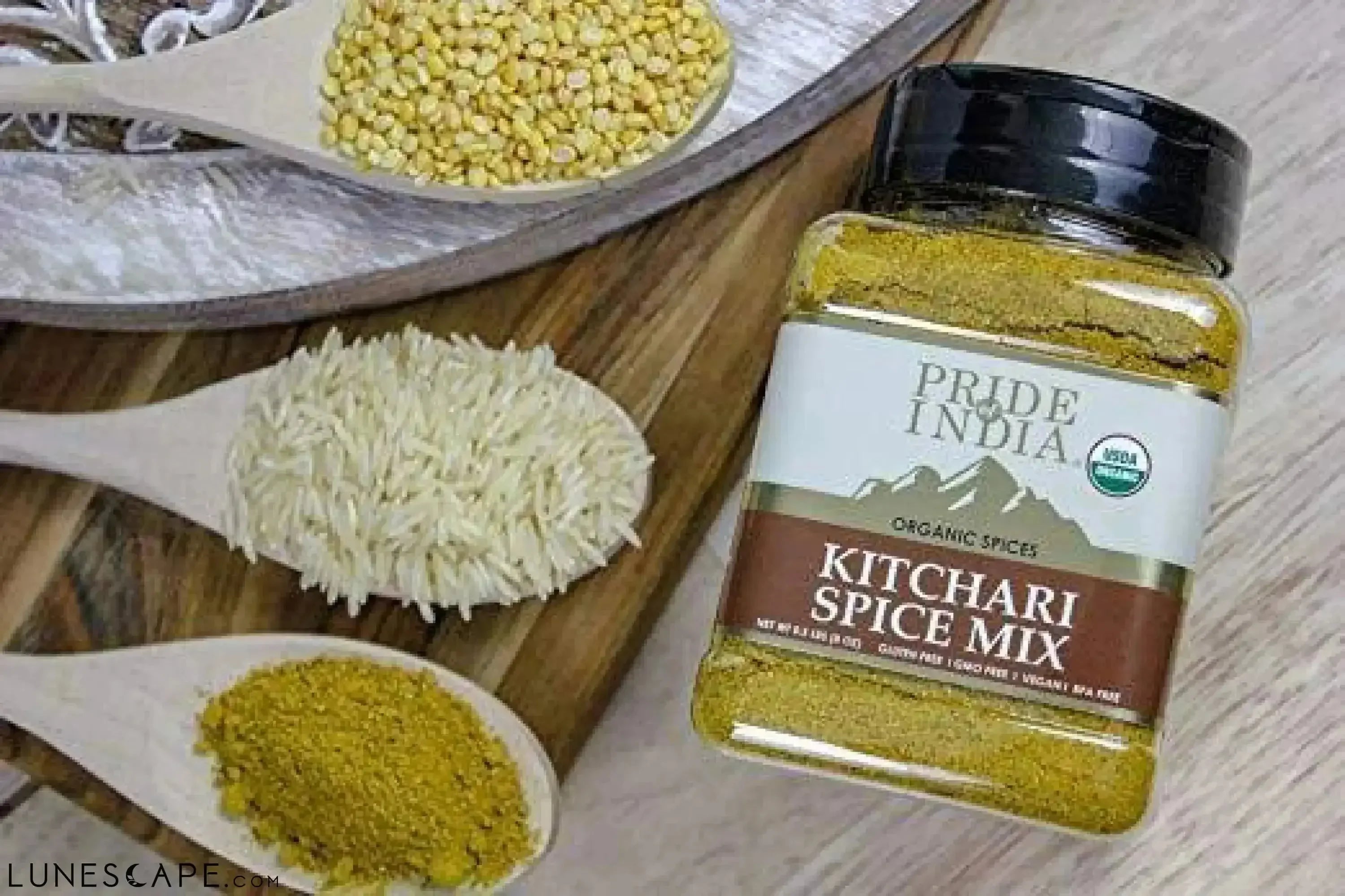 Organic Indian Kitchari Spice Seasoning LUNESCAPE