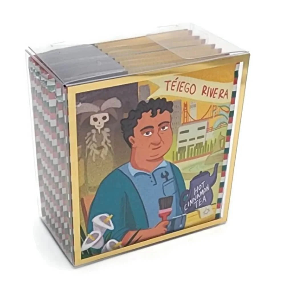 Organic Kosher Tea Sampler: Kahlo, Diego Rivera, Van Gogh, Salvador Dali LUNESCAPE