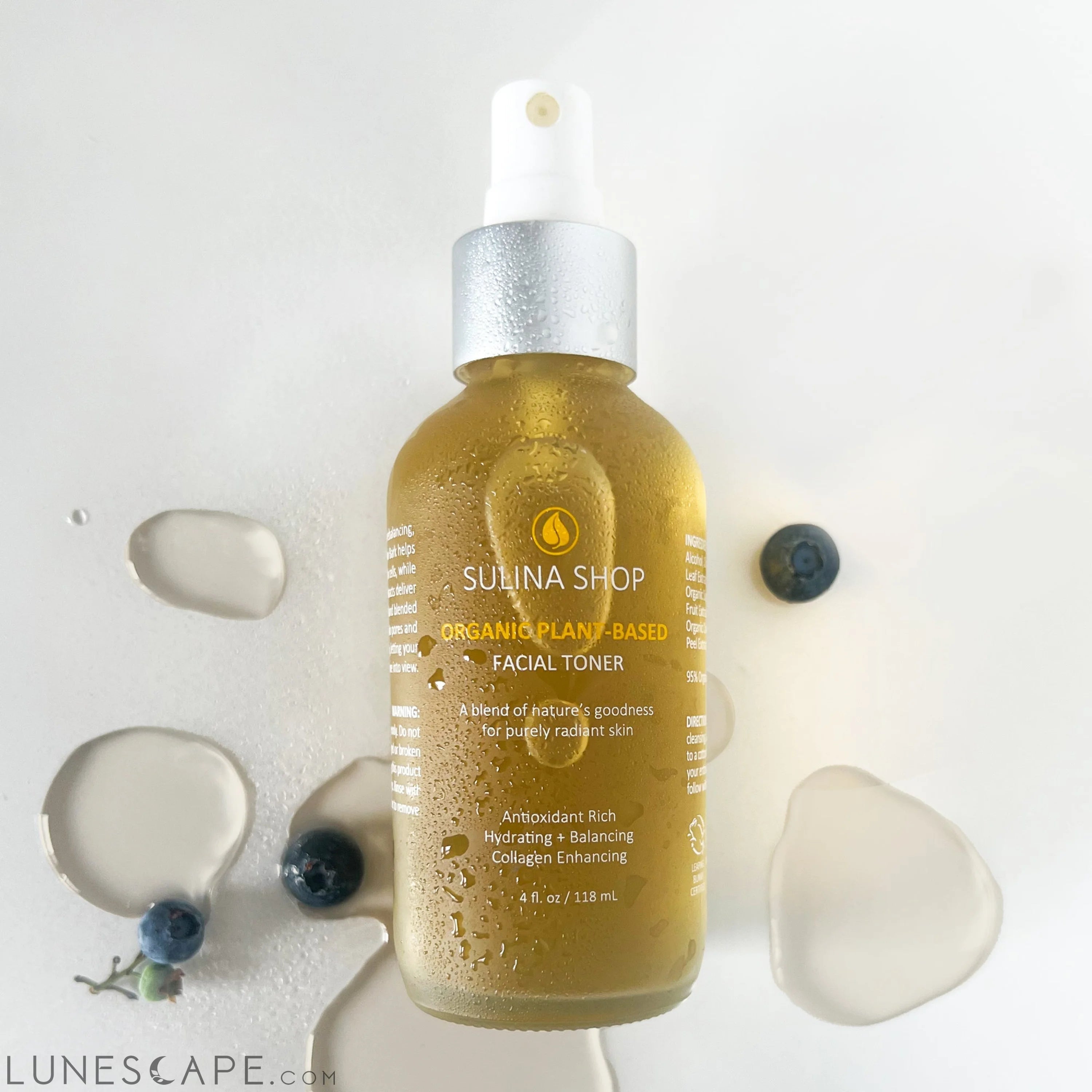 Organic Plant-Based Facial Toner LUNESCAPE