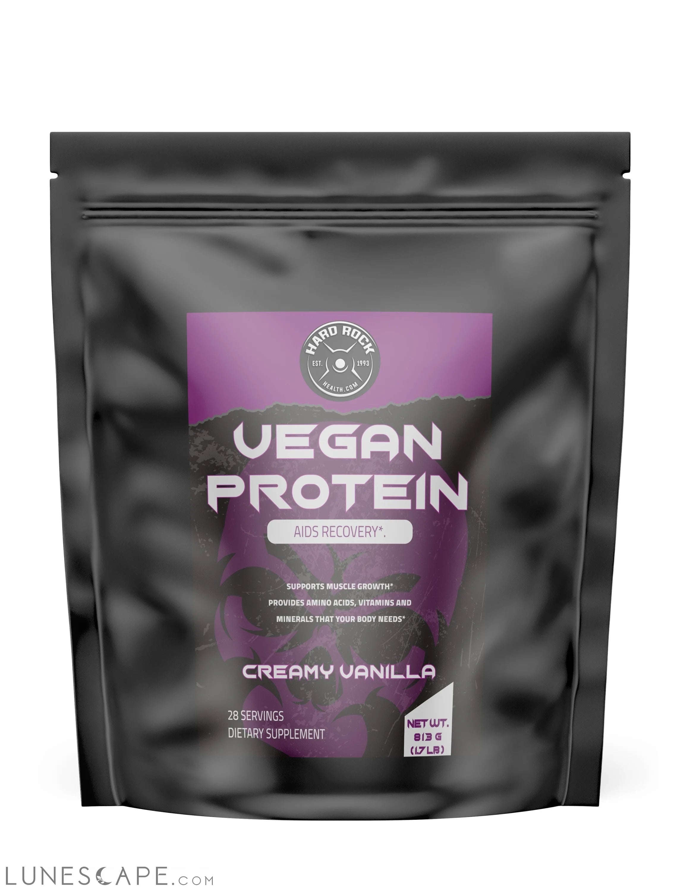 Organic Vegan Protein- Hard Rock Health® LUNESCAPE