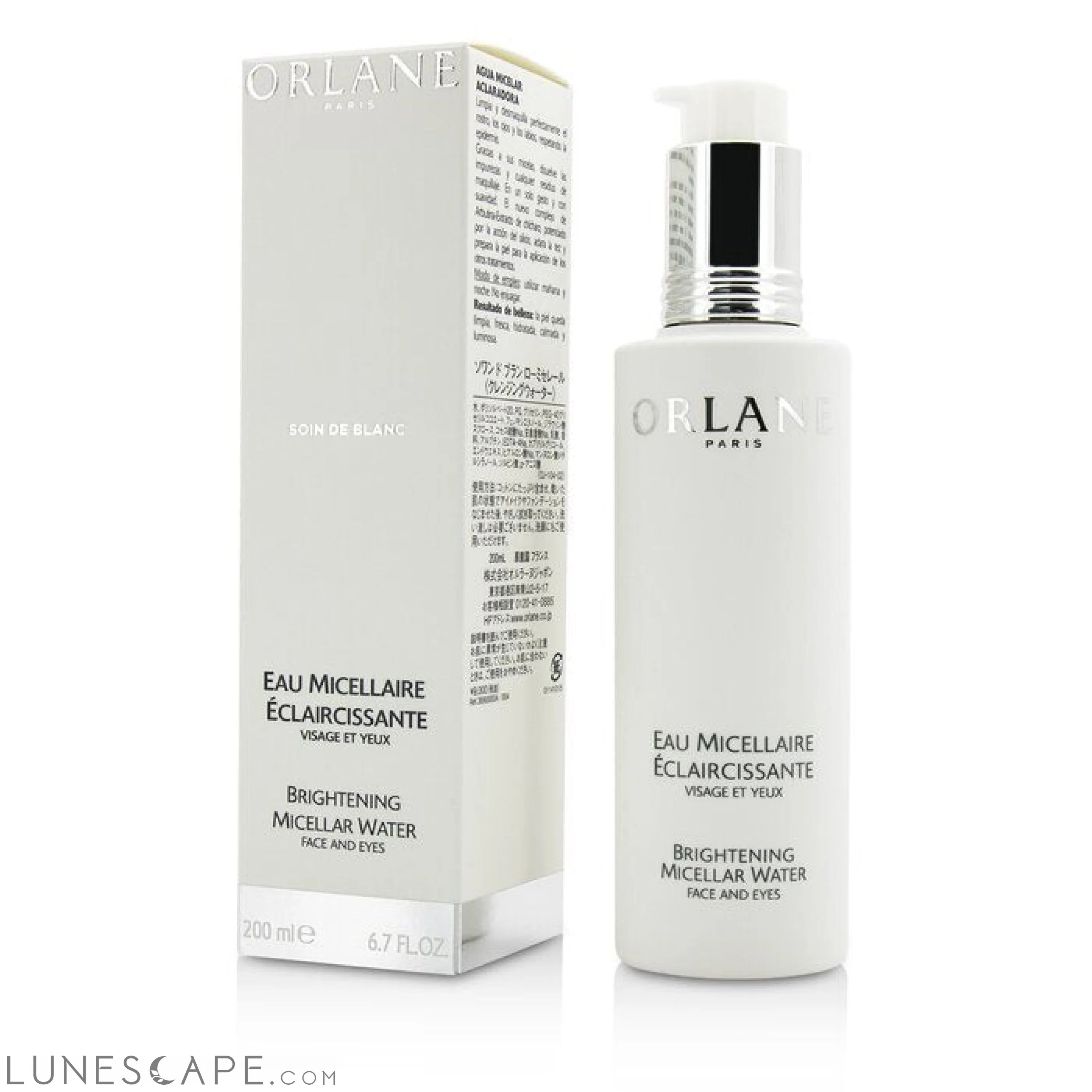 ORLANE - Soin De Blanc Brightening Micellar Water - Face & Eyes LUNESCAPE