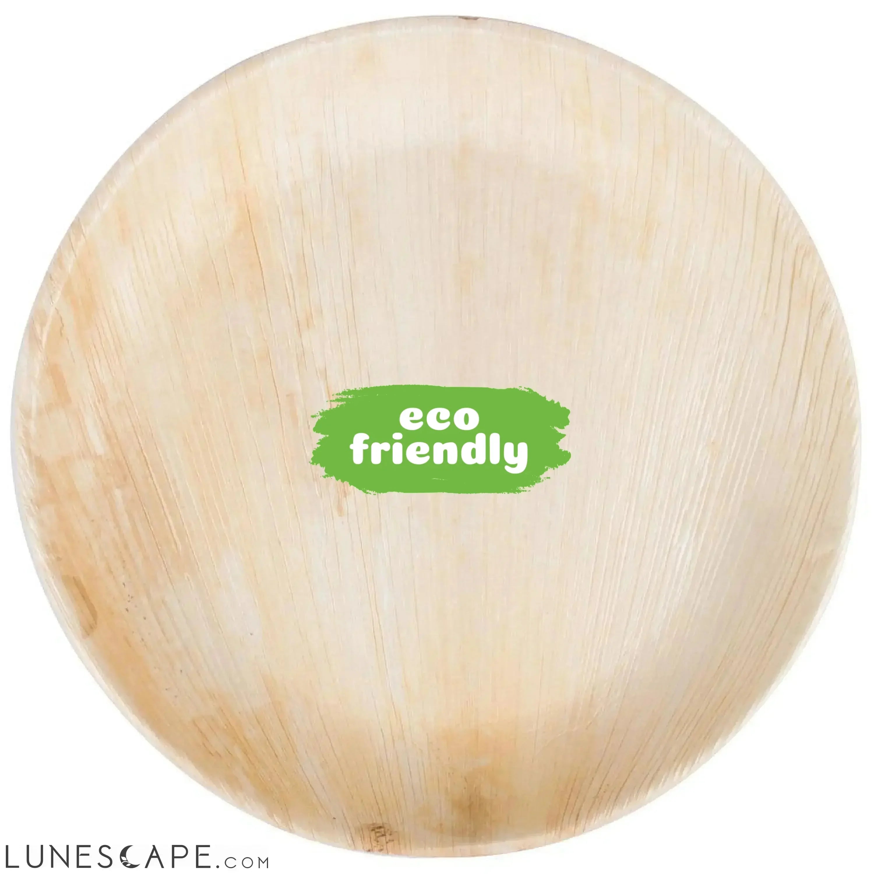 Palm Leaf Plates Round 10" Inch LUNESCAPE