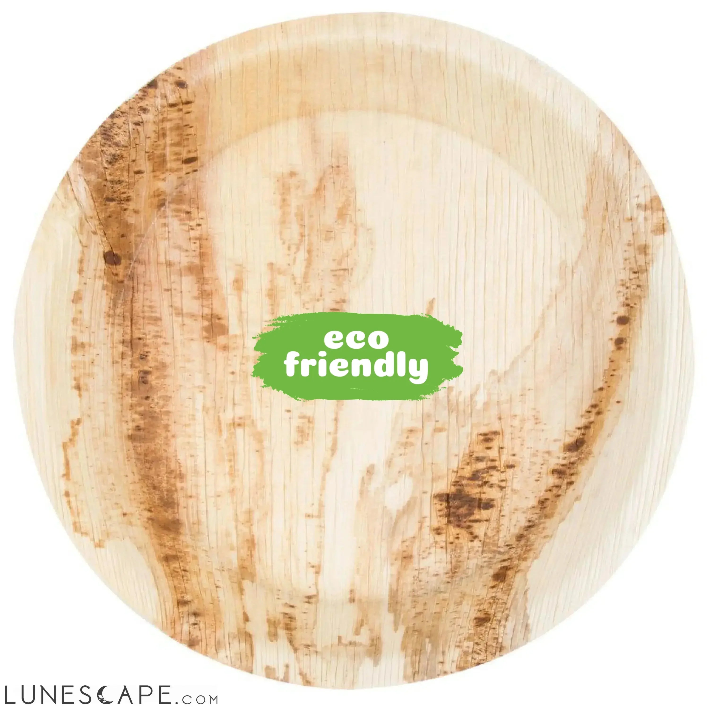 Palm Leaf Plates Round 8" Inch LUNESCAPE