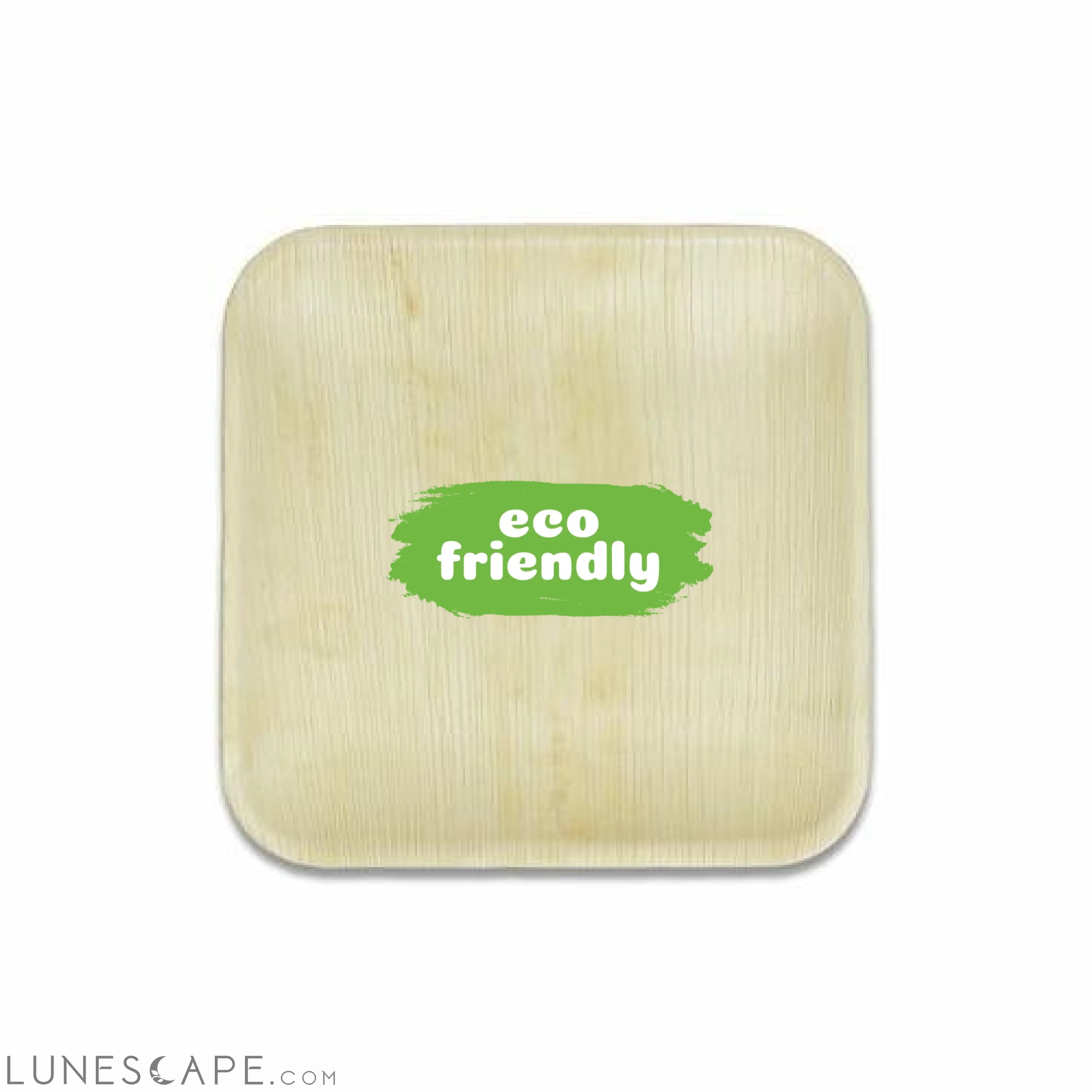 Palm Leaf Plates Square 8" Inch LUNESCAPE