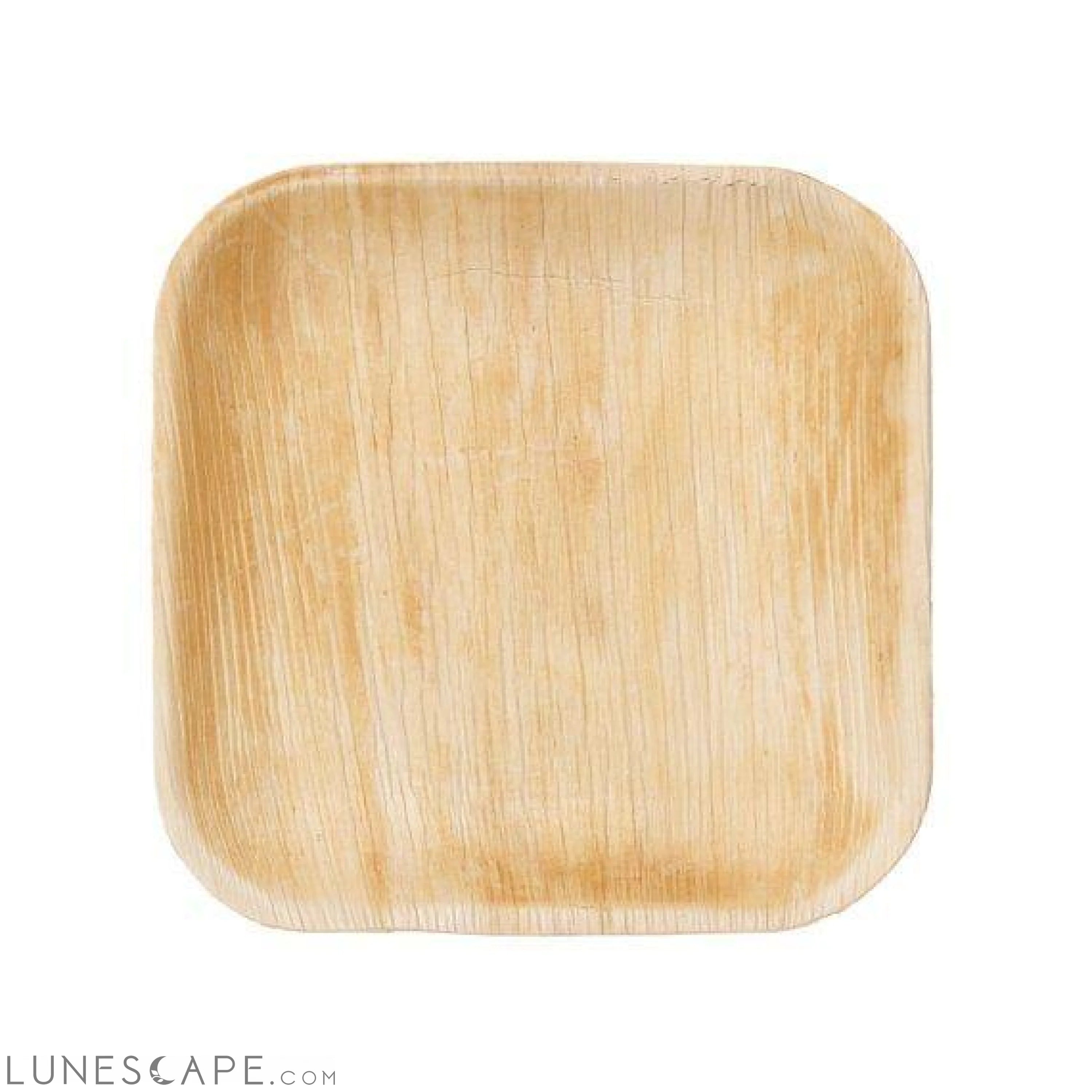 Palm Leaf Square Plates 6" Inch LUNESCAPE