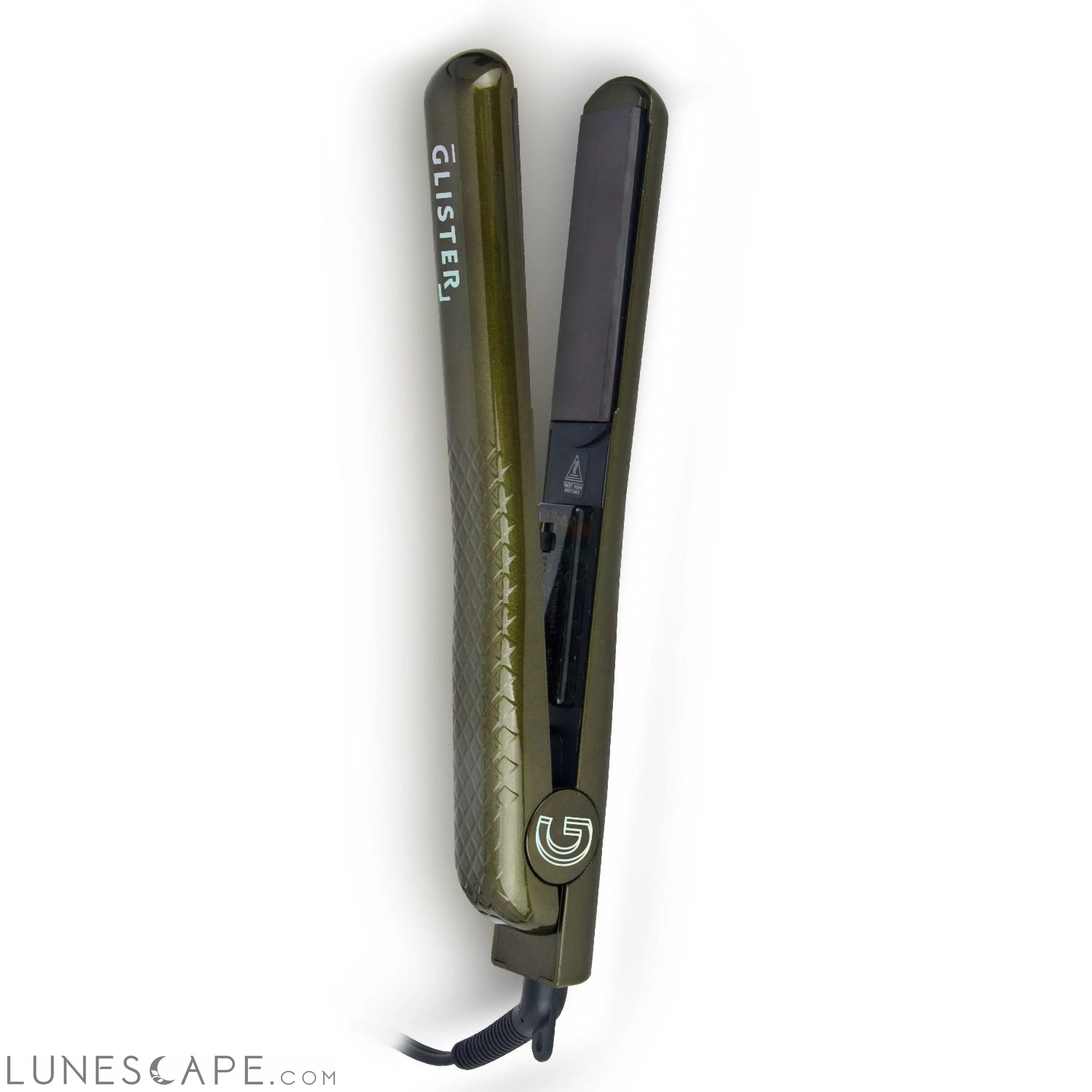 Paradise 1.25" Flat Iron with Tourmaline Gemstone Infusion - Savage LUNESCAPE
