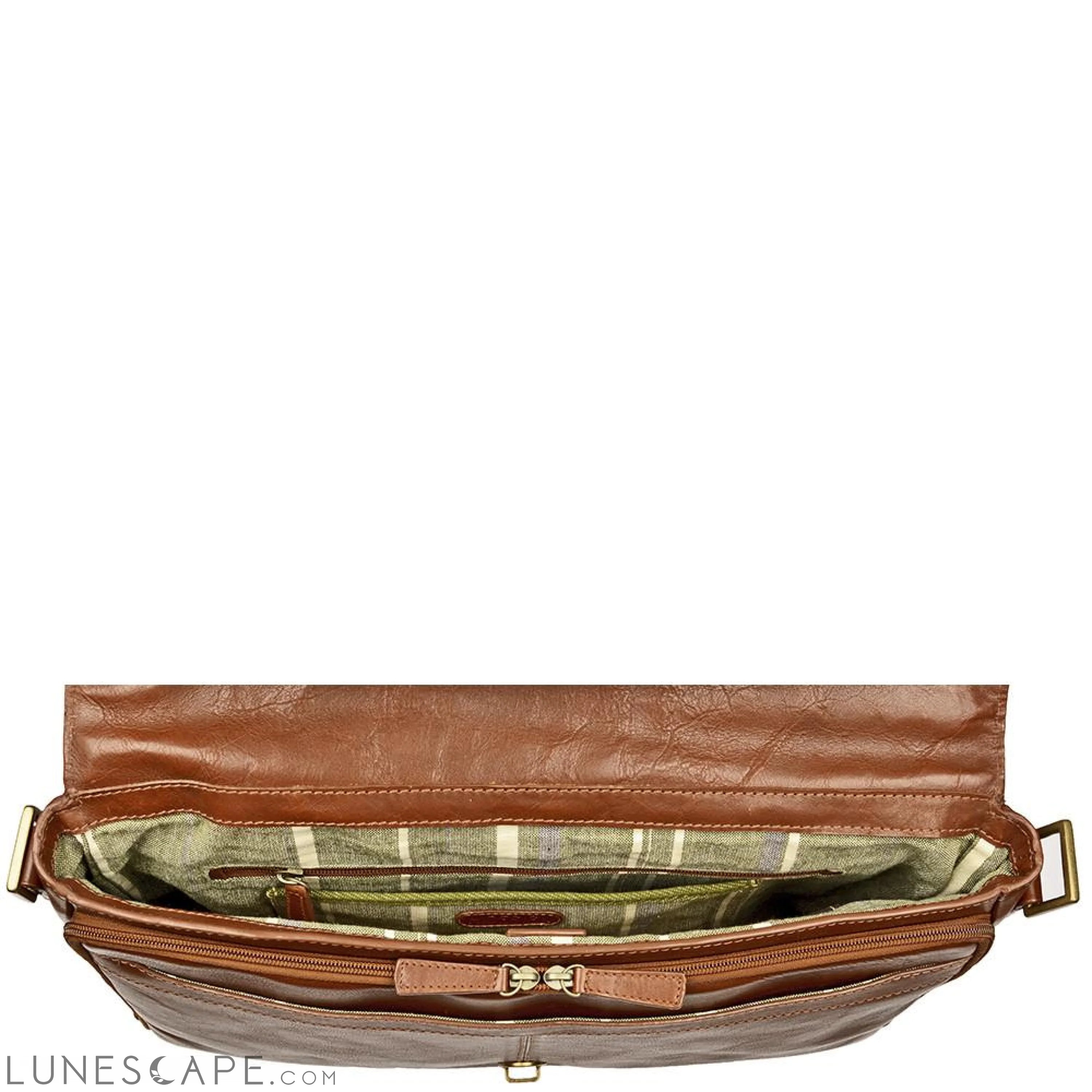 Parker Leather  Medium Briefcase LUNESCAPE