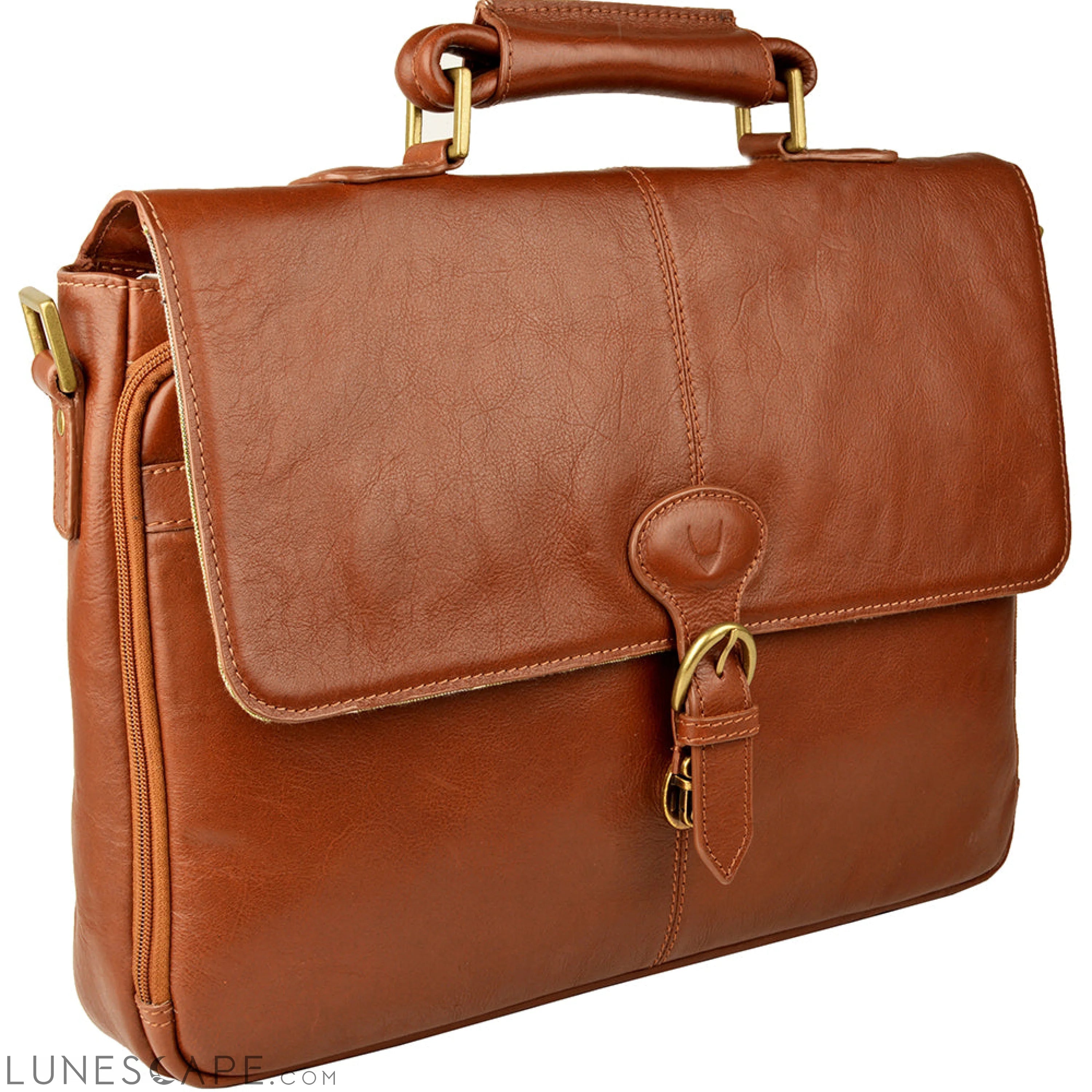 Parker Leather Medium Briefcase LUNESCAPE