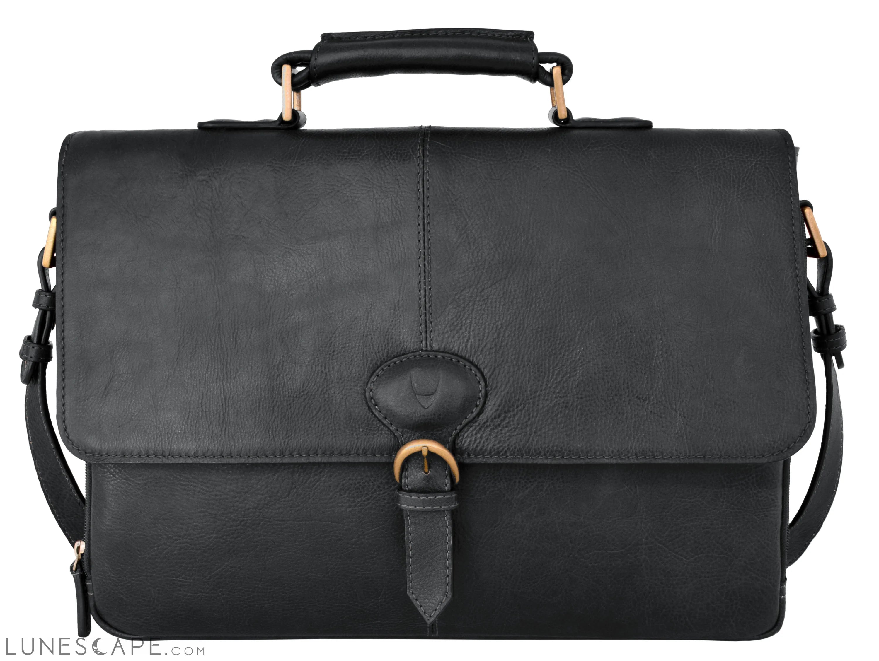Parker Leather Medium Briefcase LUNESCAPE