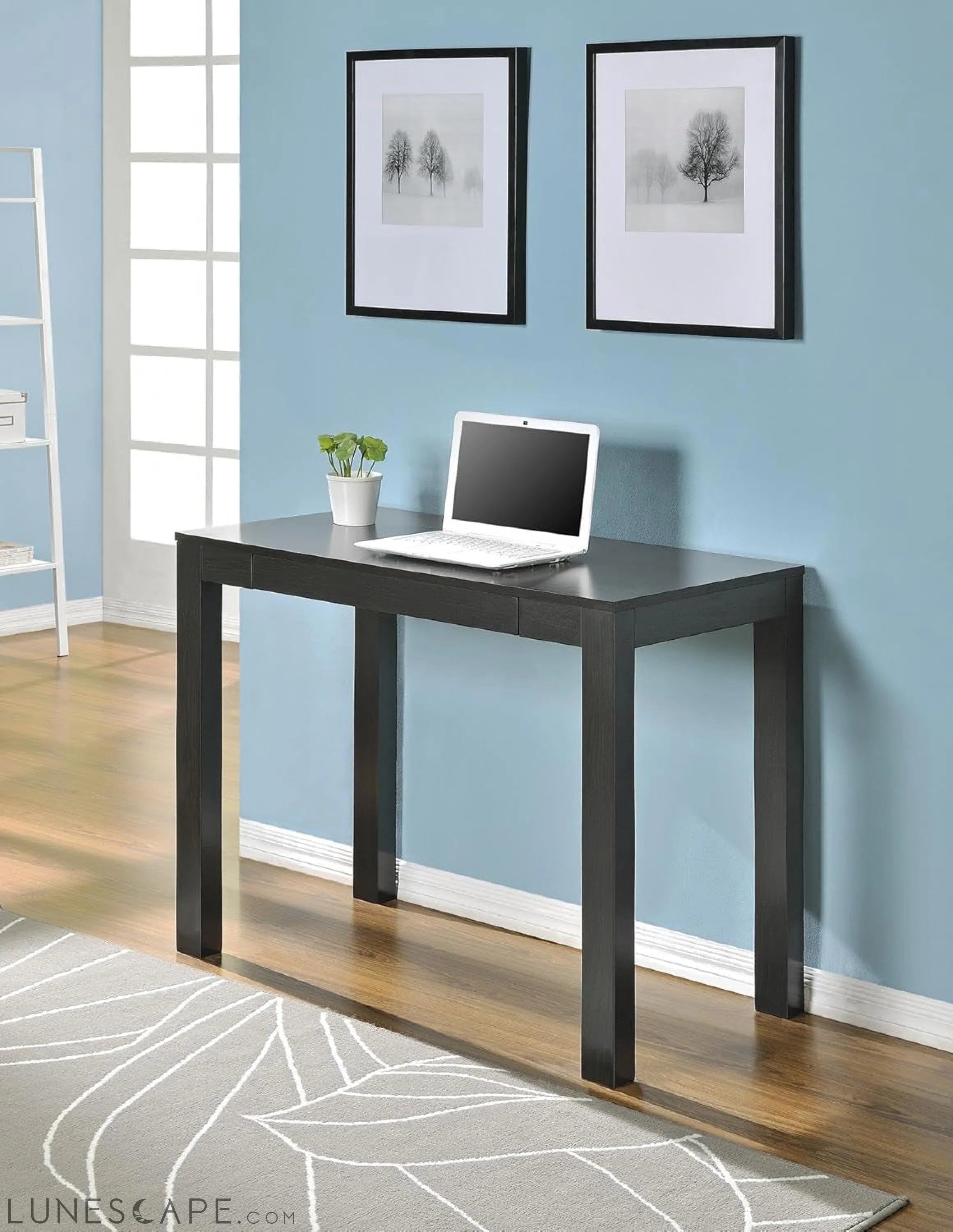 Parsons Desk, Espresso LUNESCAPE
