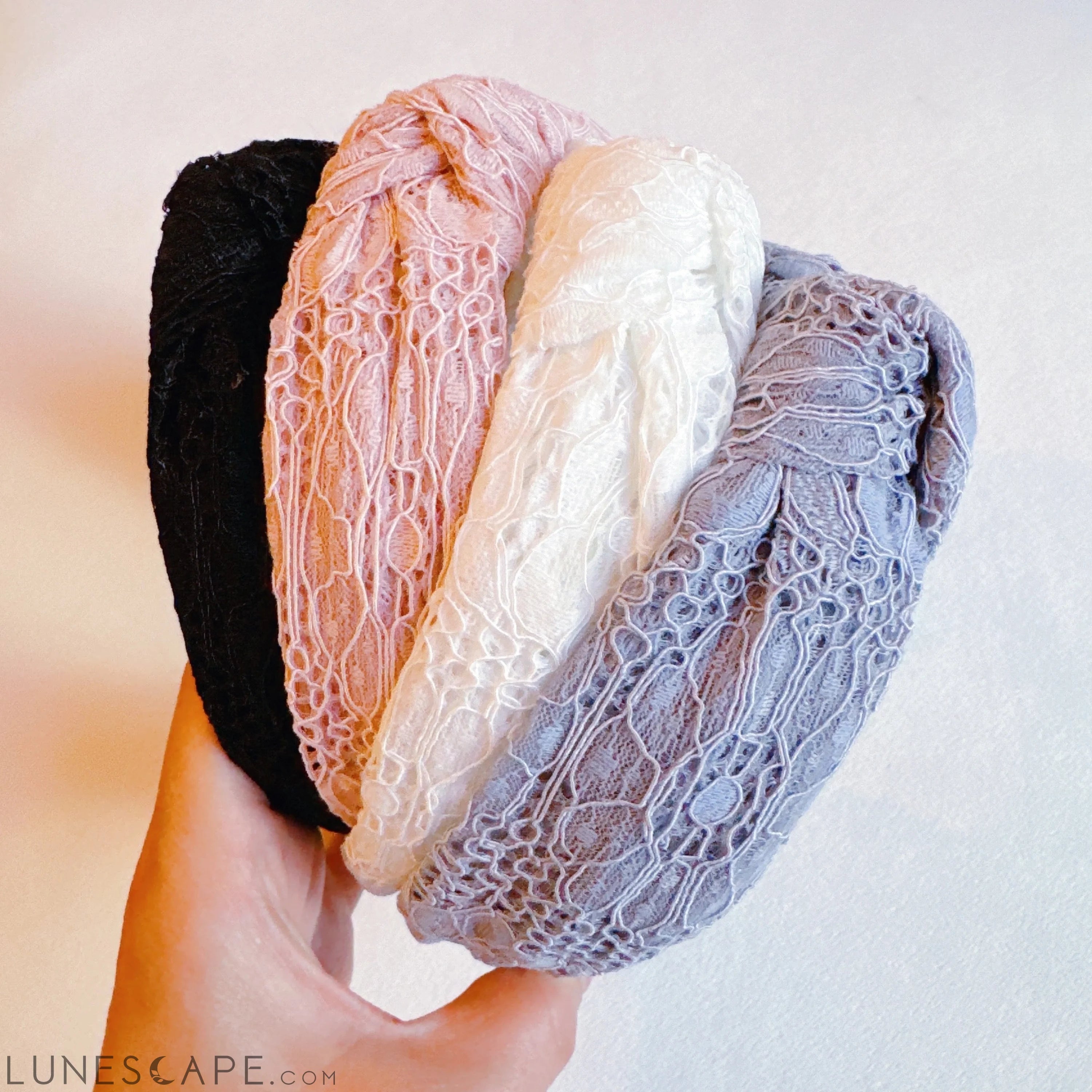 Pastel Lace Headband LUNESCAPE