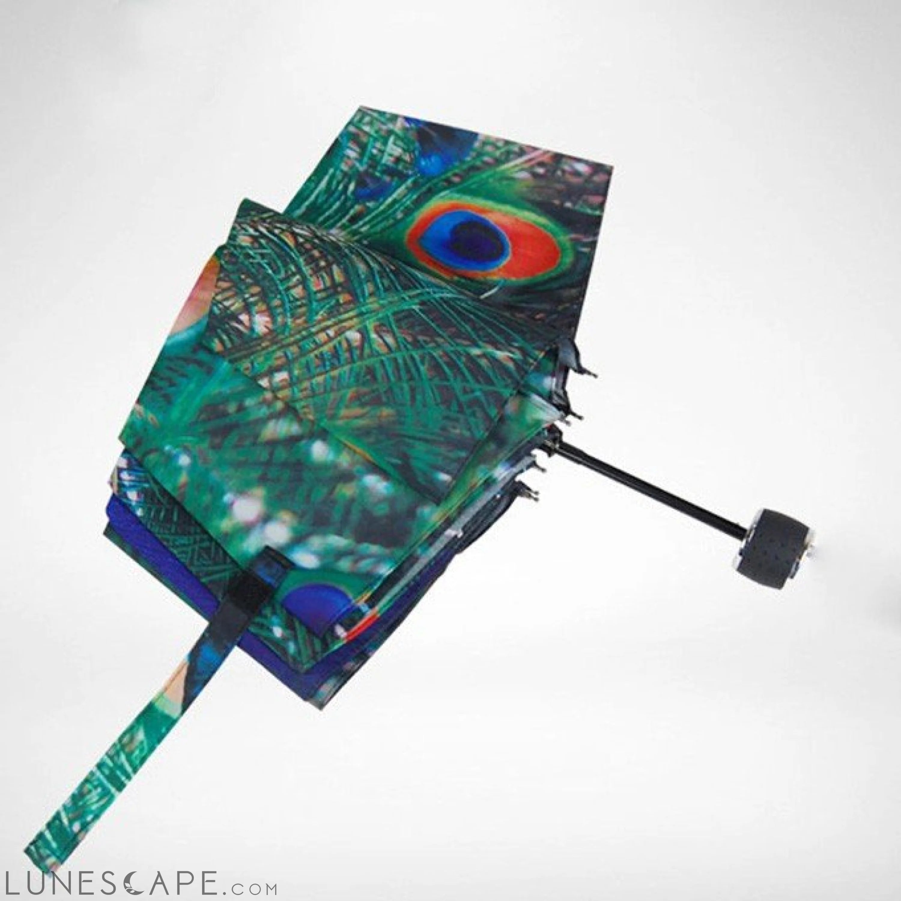 Peacock Sunny Umbrella LUNESCAPE