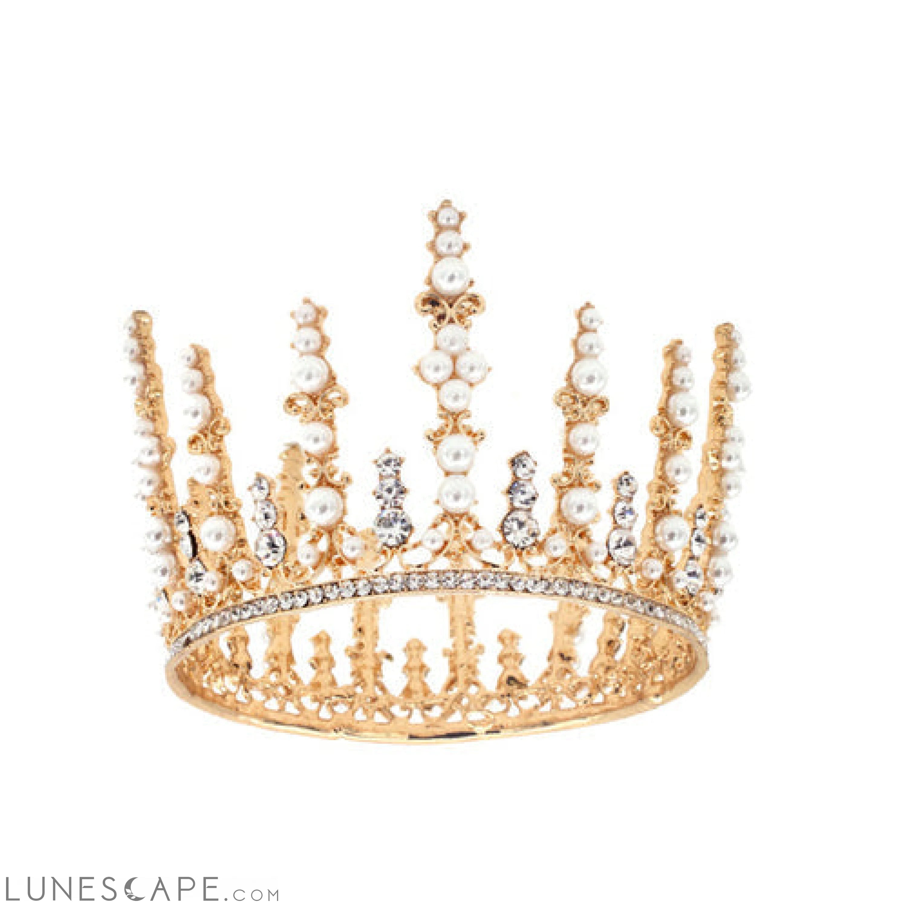 Pearl & Crystal Royal Crown LUNESCAPE