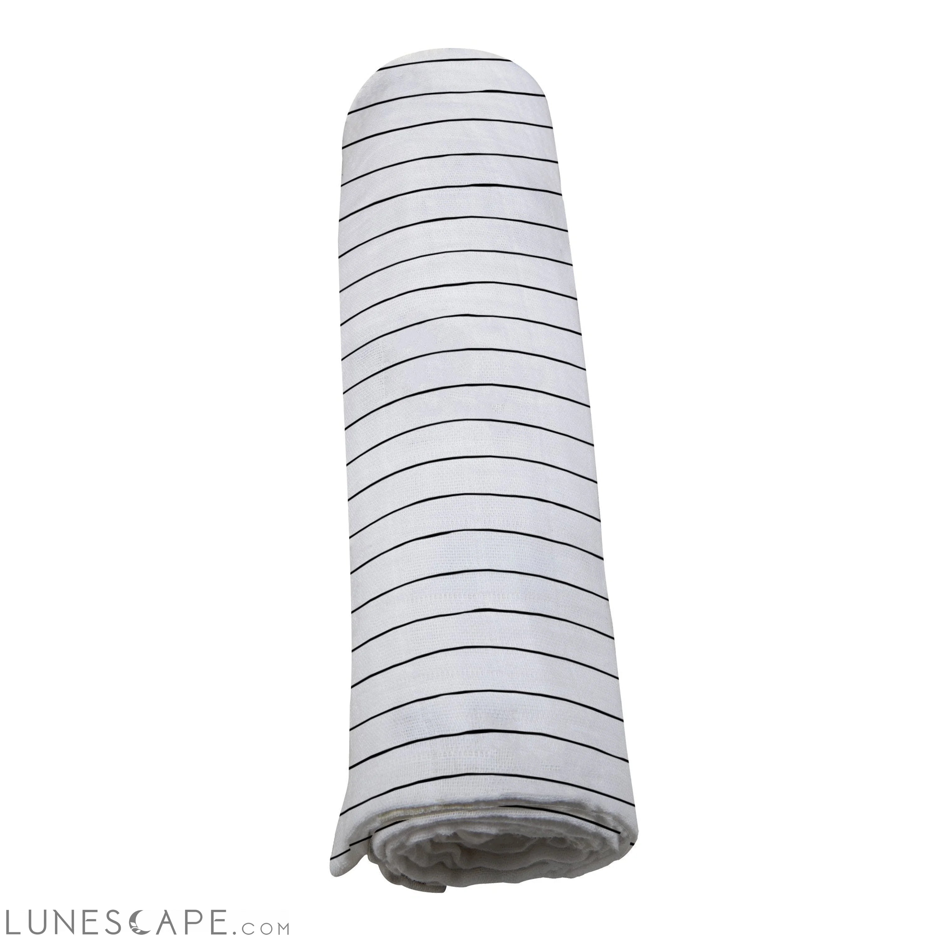 Pencil Stripe Bamboo Swaddle LUNESCAPE
