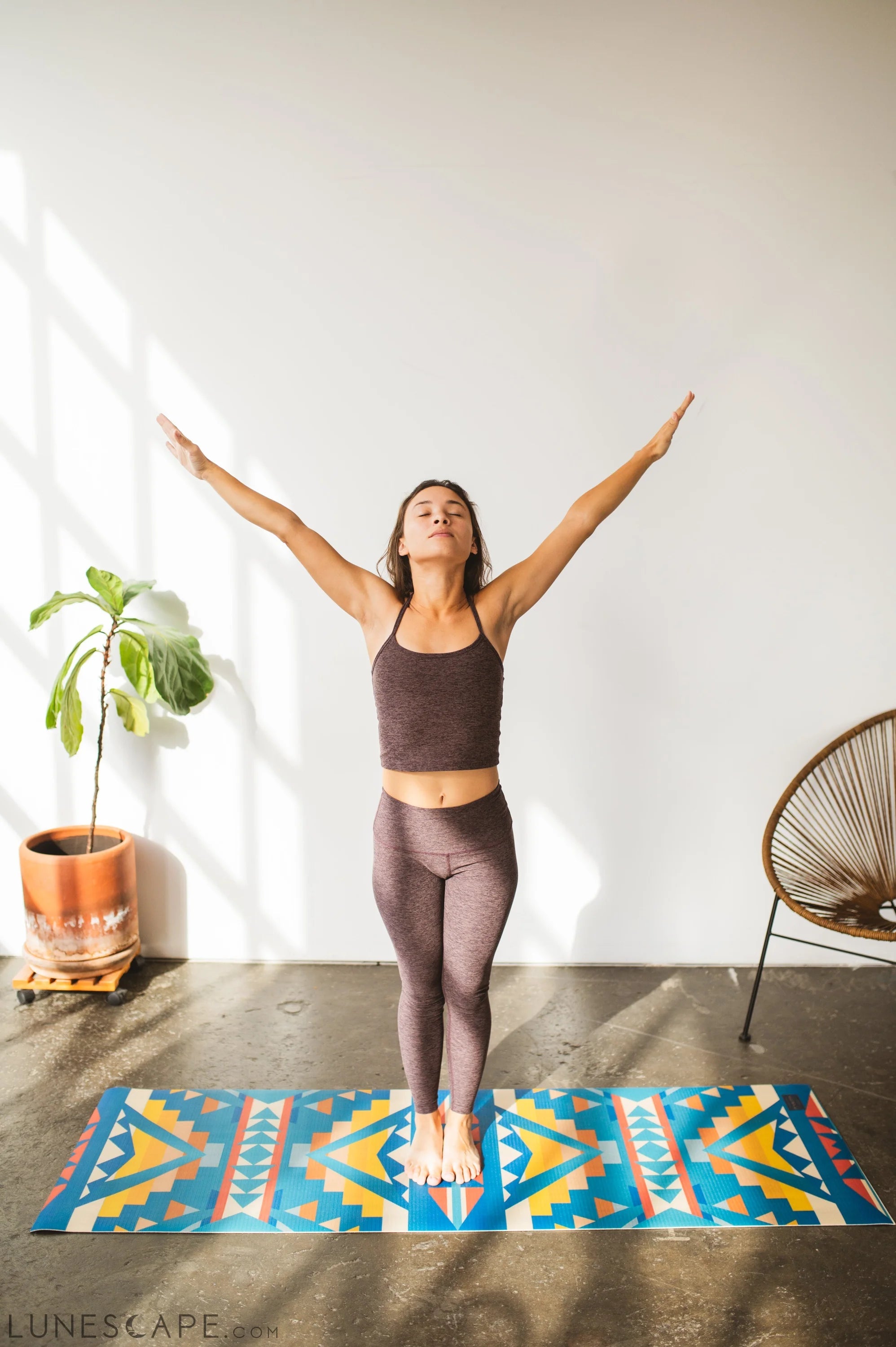 Pendleton X Yune Yoga Mat Alto Mesa 5mm LUNESCAPE