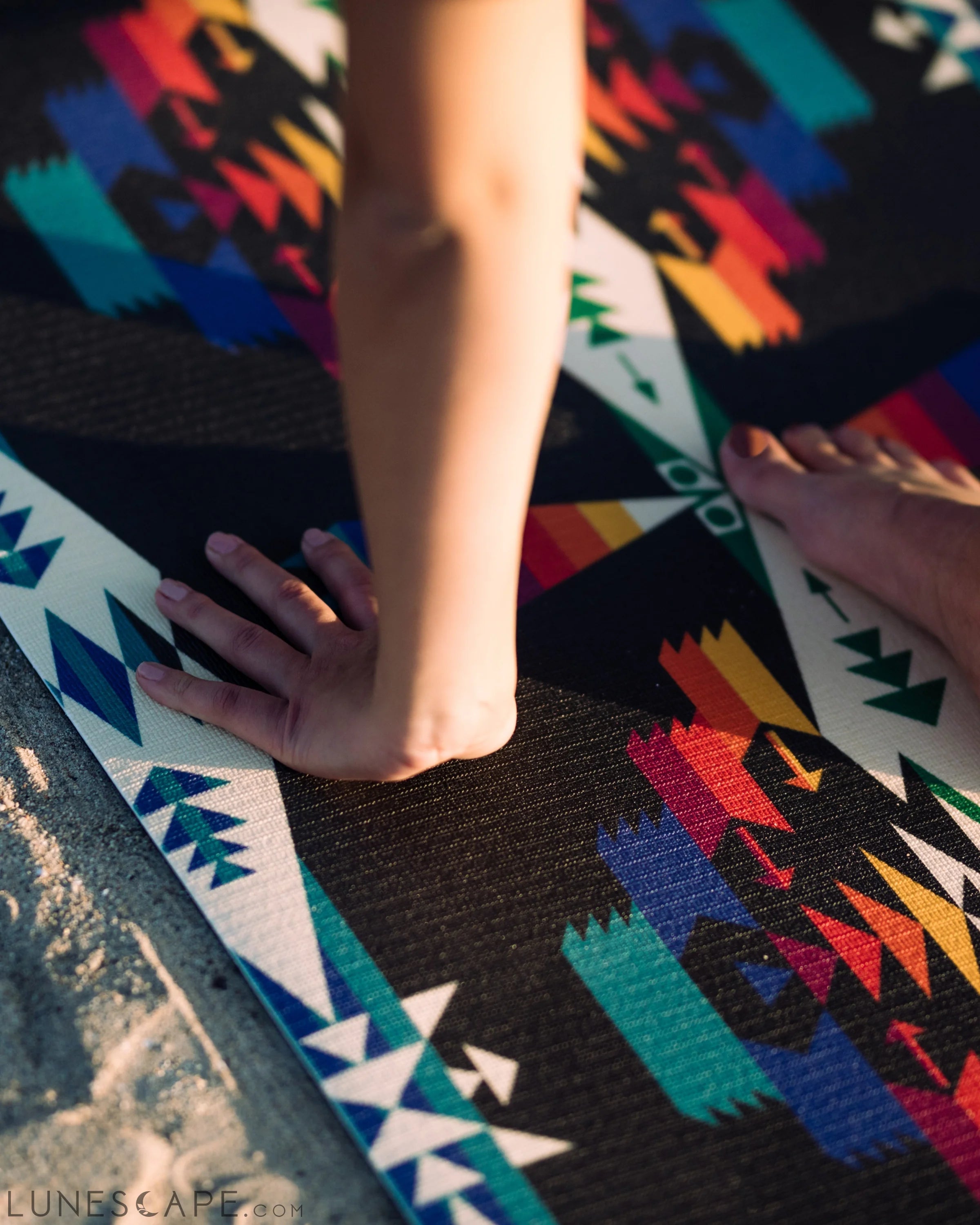 Pendleton X Yune Yoga Tucson Mat 5mm LUNESCAPE