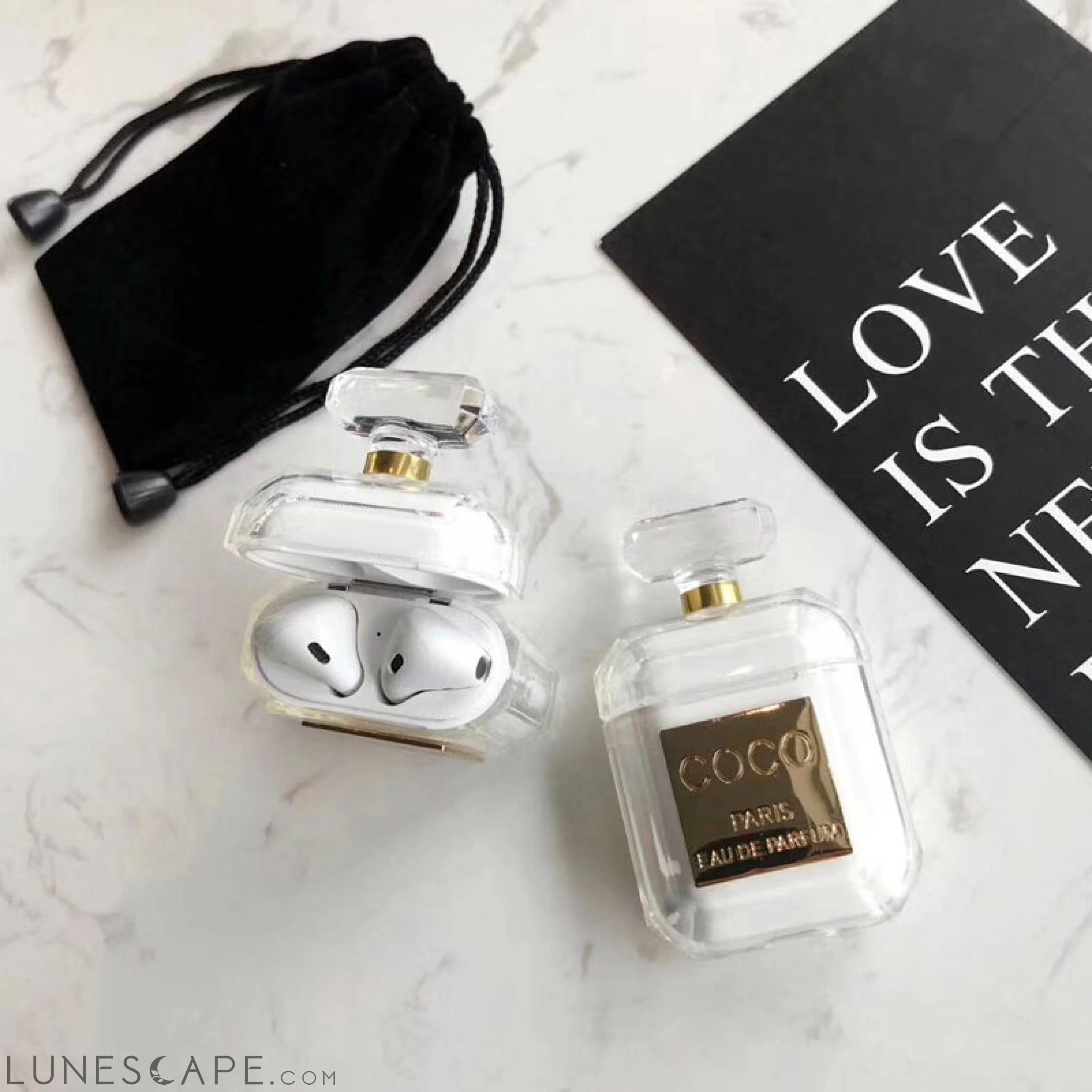 Perfume Bottle AirPods Case LUNESCAPE