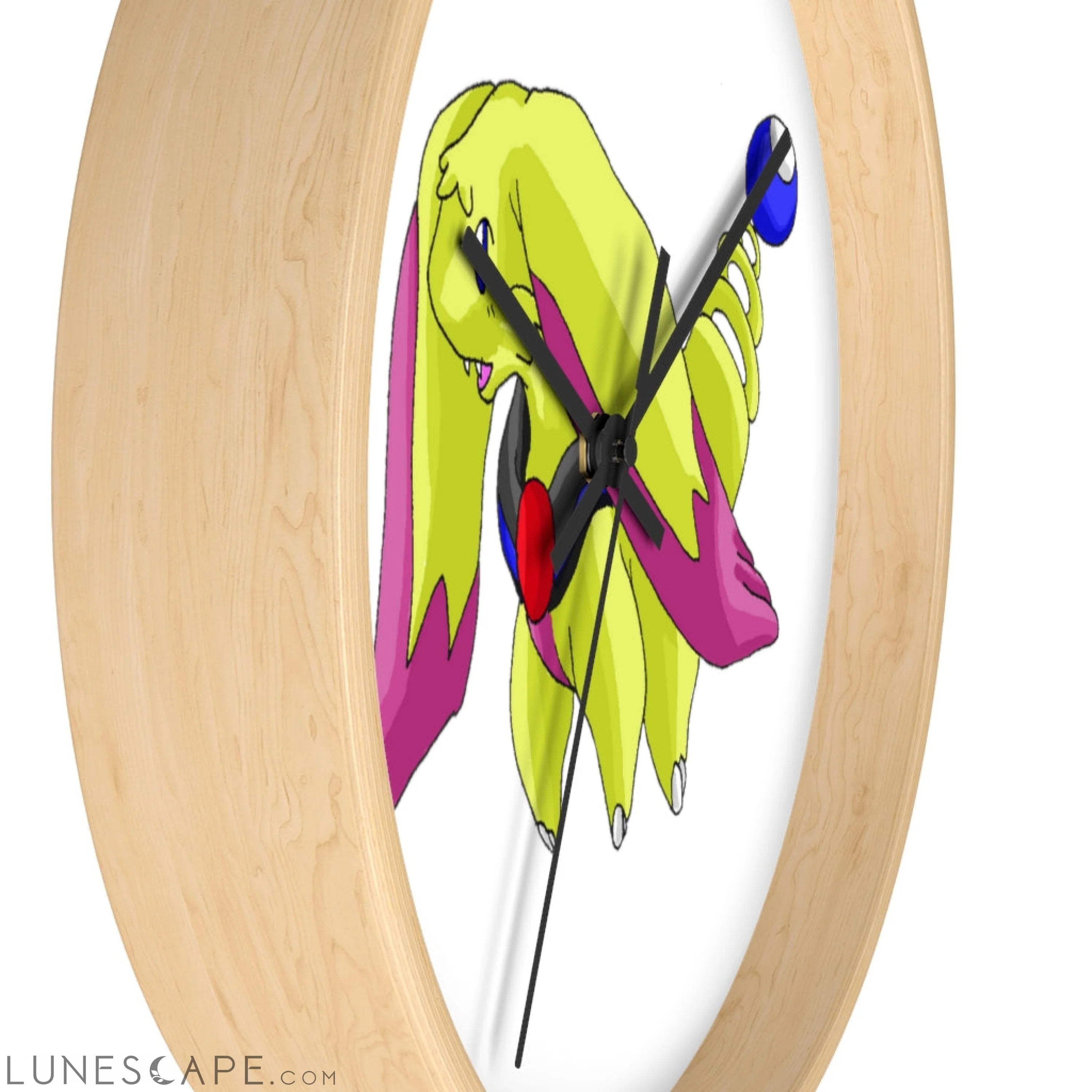 Phaffoff Wall clock LUNESCAPE