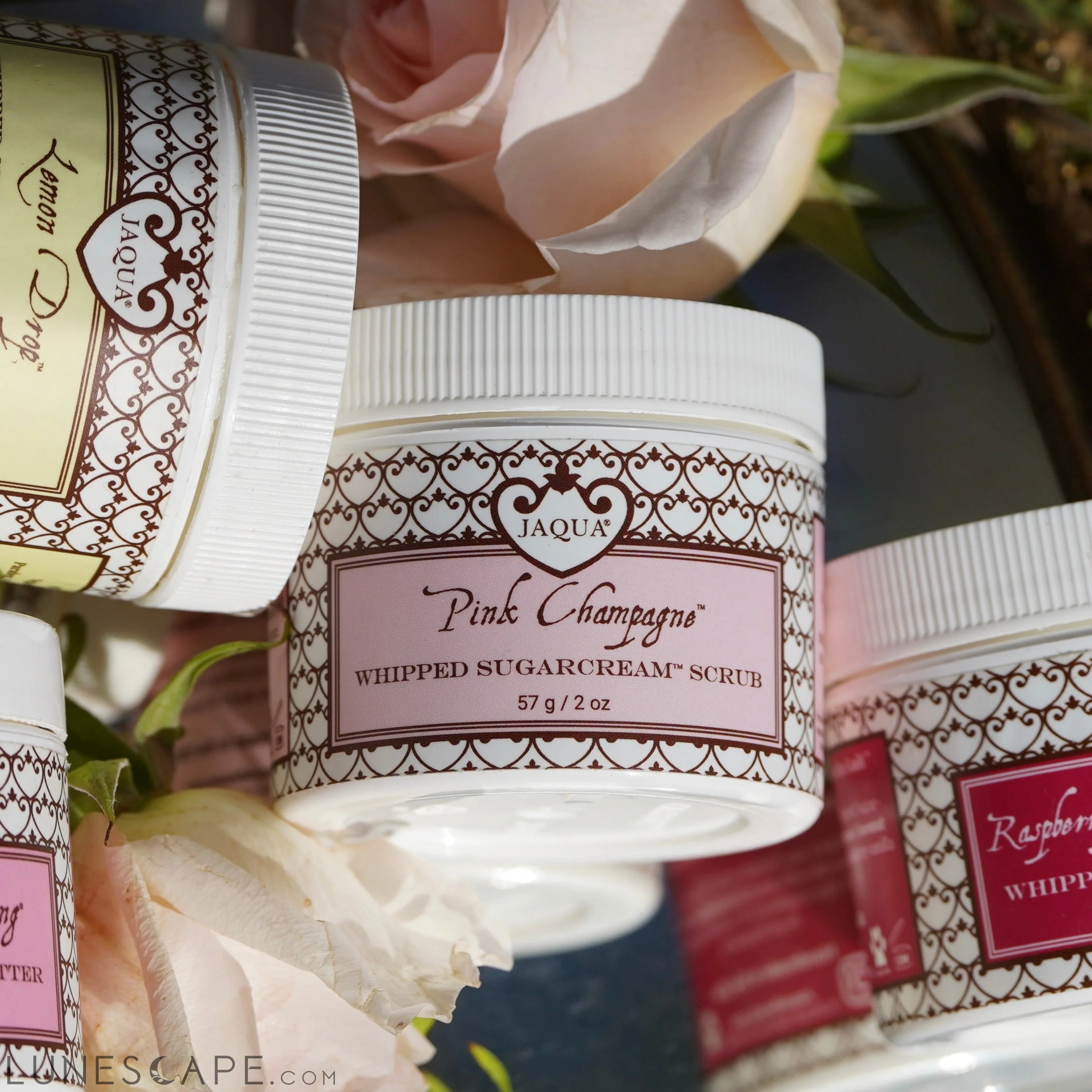 Pink Champagne Travel Size Sugar Scrub LUNESCAPE