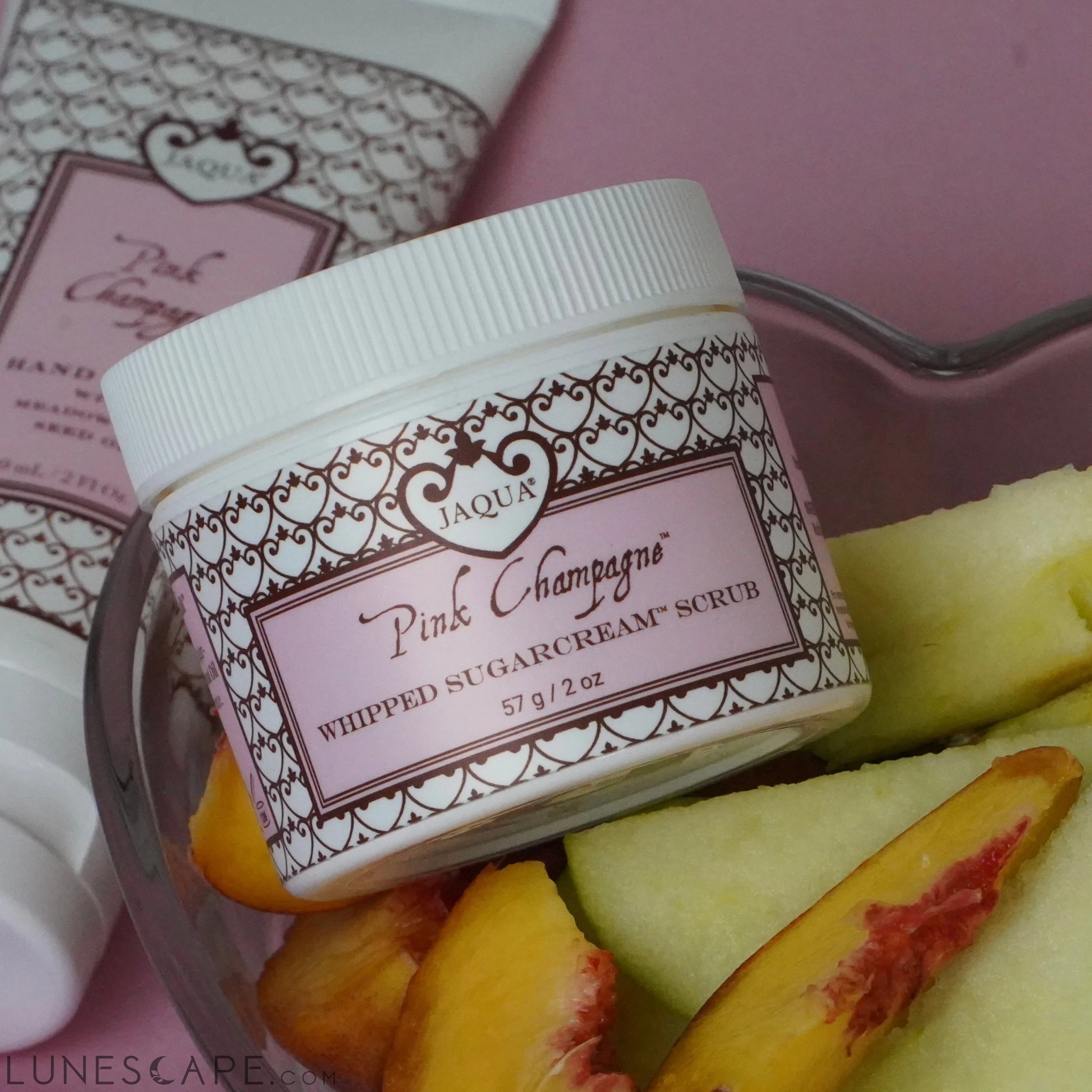 Pink Champagne Travel Size Sugar Scrub LUNESCAPE