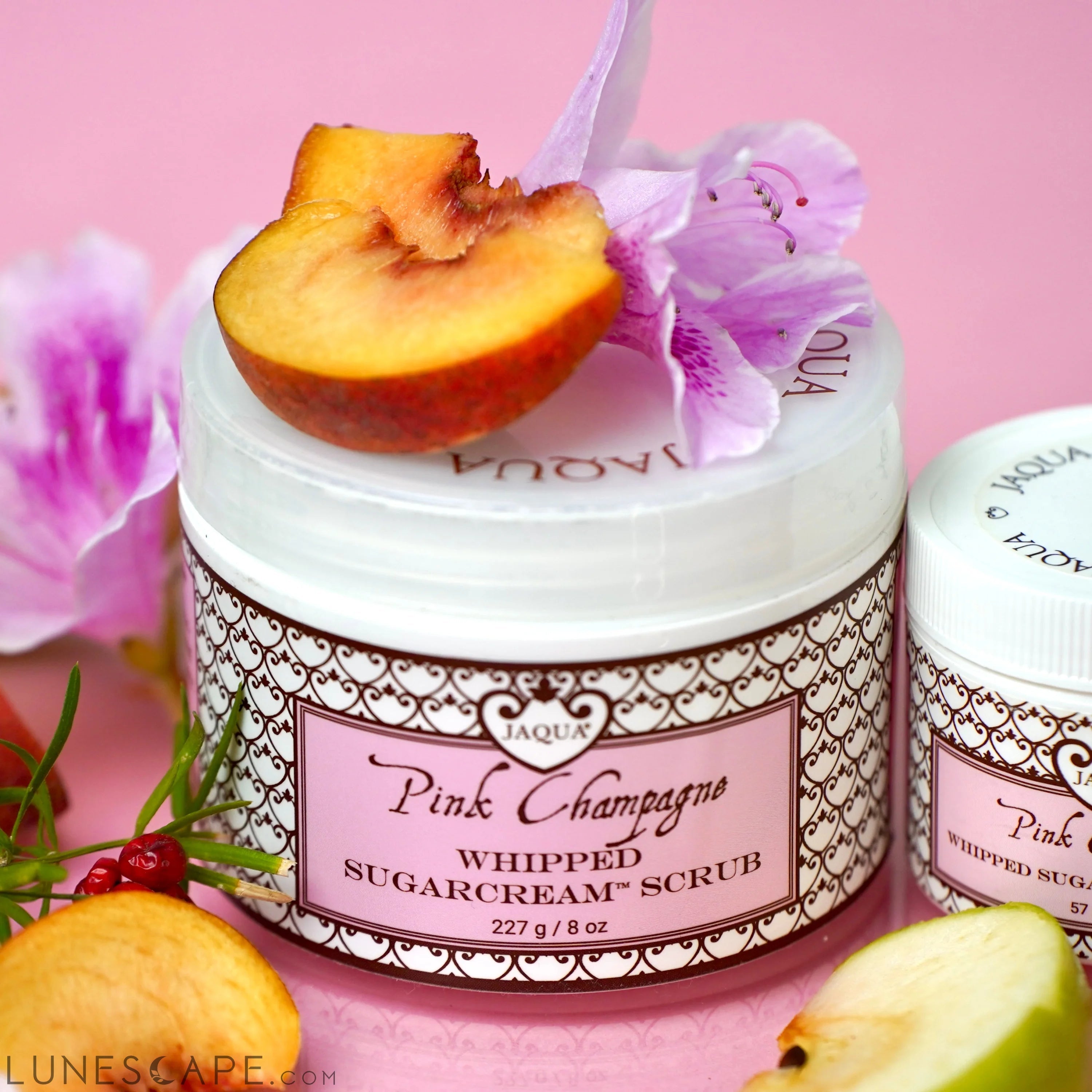 Pink Champagne Whipped Sugar Scrub LUNESCAPE