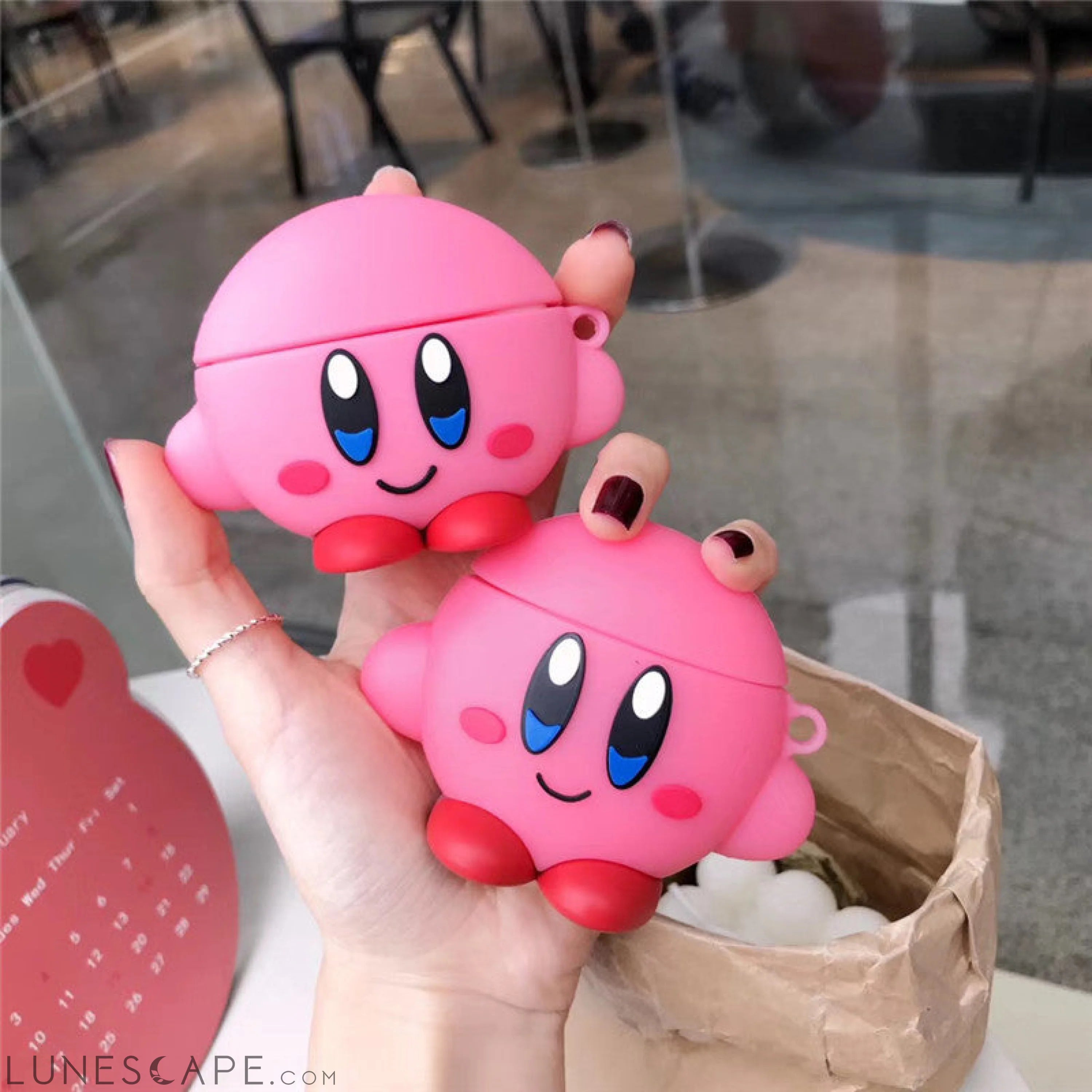 Pink Cutie AirPods Case LUNESCAPE