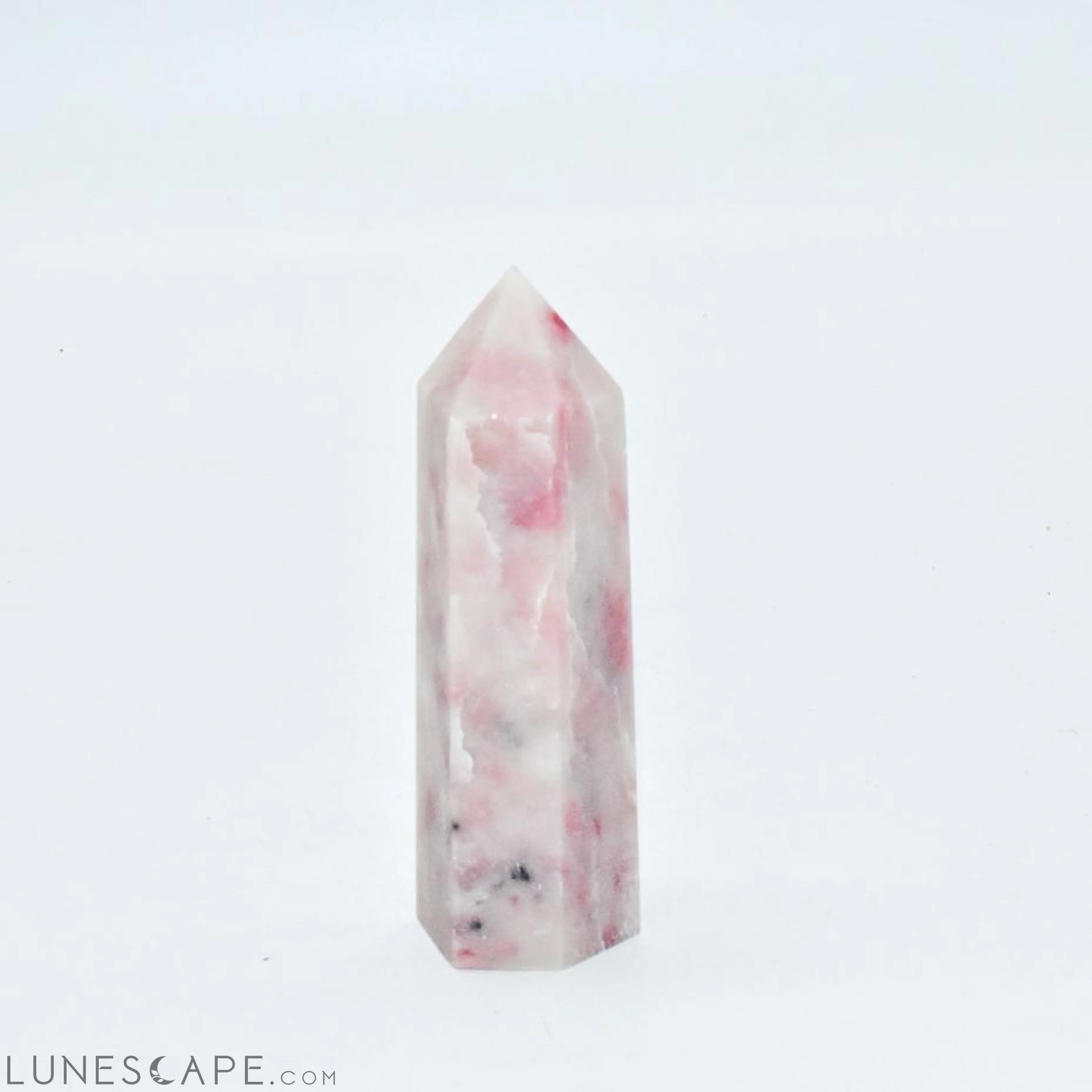 Pink Opal Crystal Point LUNESCAPE