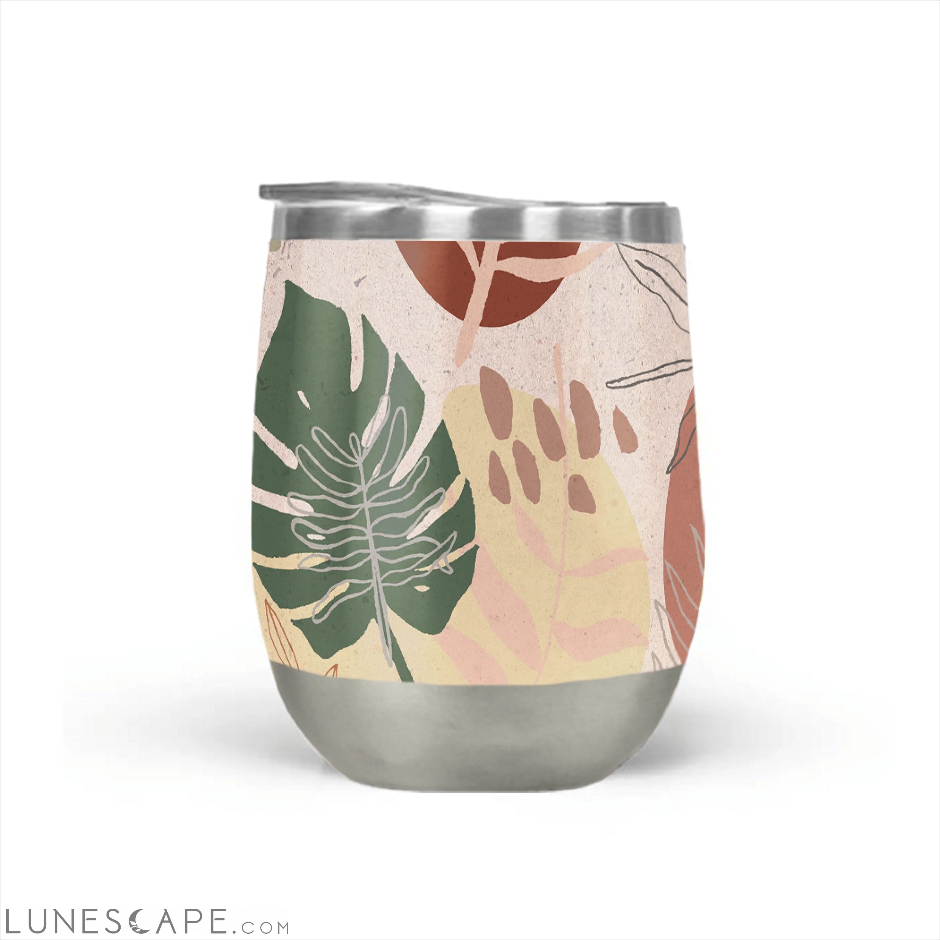 Pink Terracotta Wine Tumbler LUNESCAPE