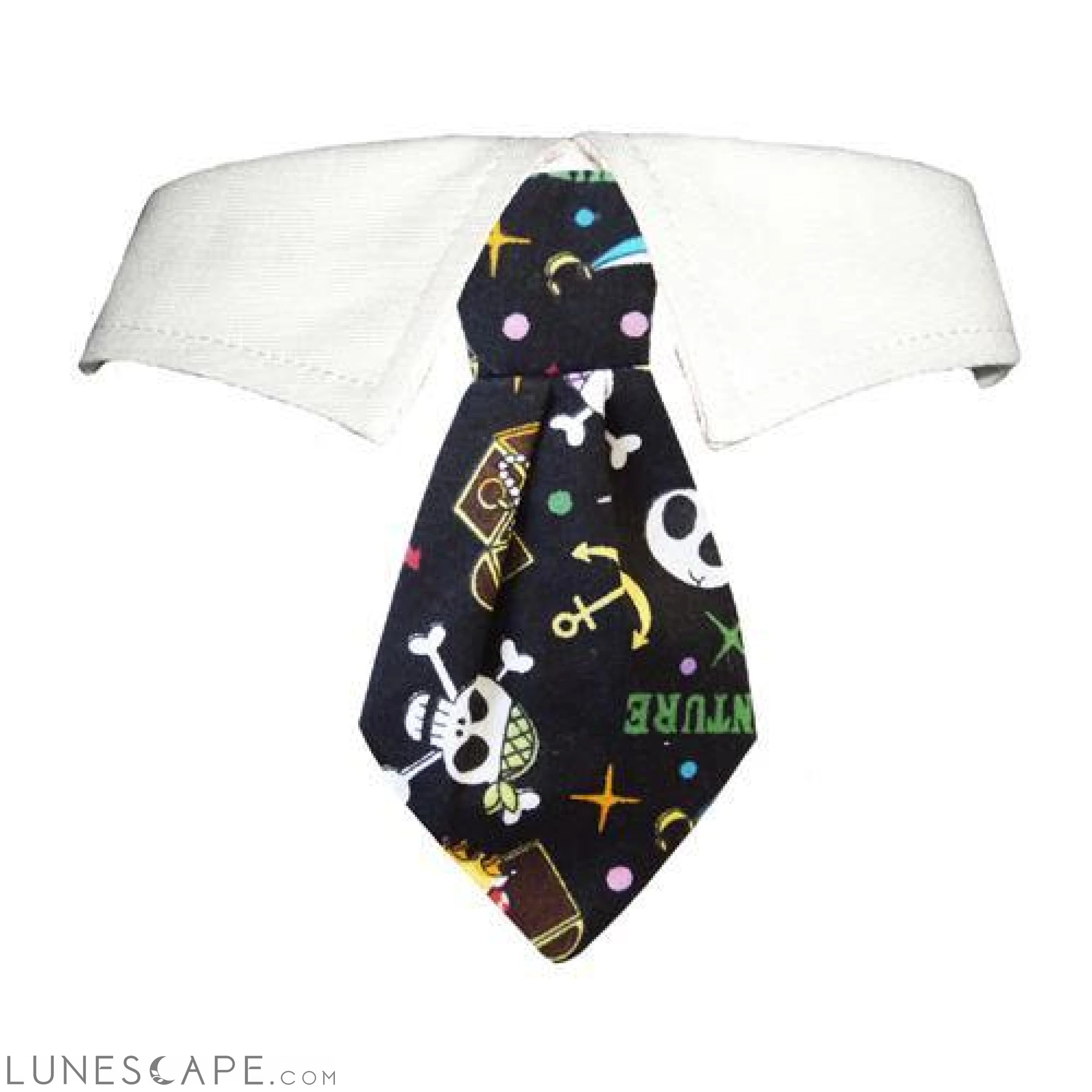 Pirate Necktie Collar for Pets LUNESCAPE
