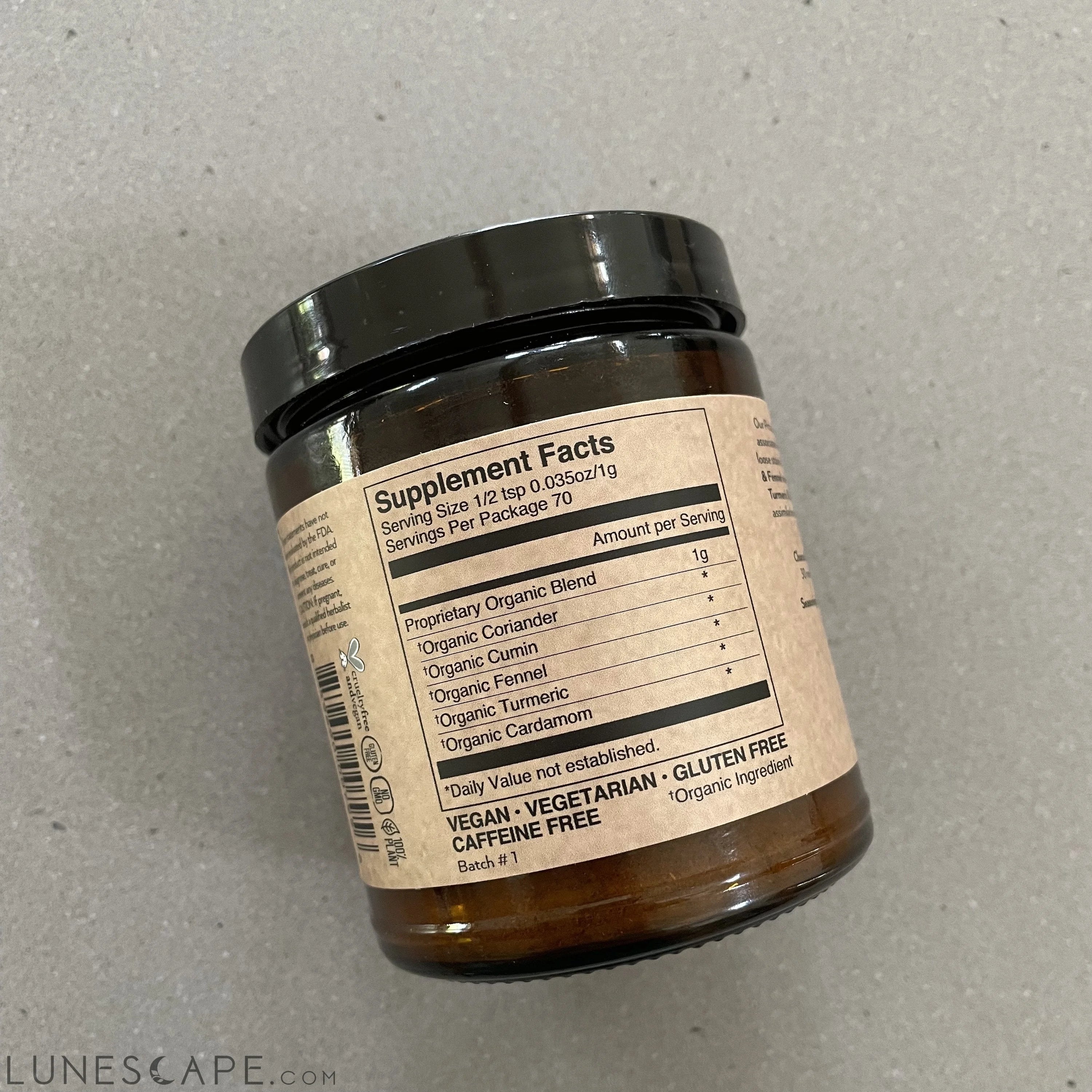 Pitta Spice Blend | Cooling & Soothing Digestive Churna LUNESCAPE
